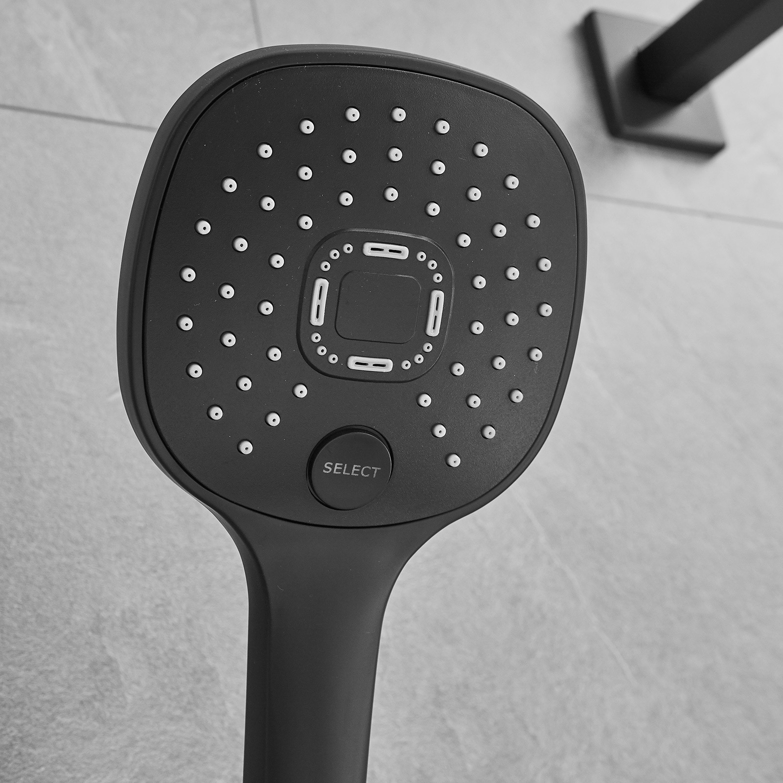 BWE A-95009-BLACK Showerhead-Bar-Panels - View #9