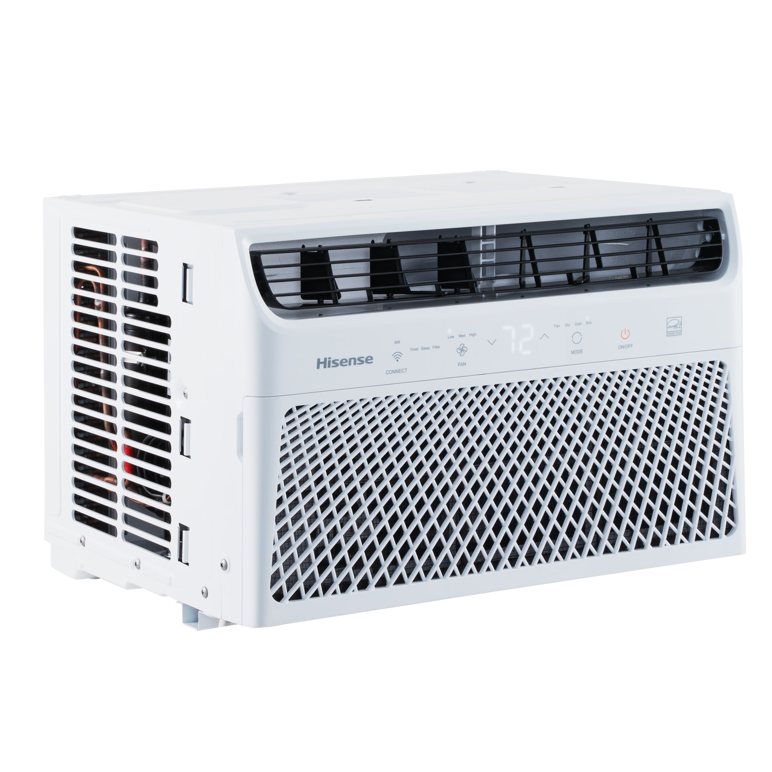 Hisense 350-sq ft Window Air Conditioner with Remote (115-Volt, 8000-BTU) Wi-Fi enabled Sansujyuku sansujyuku.com