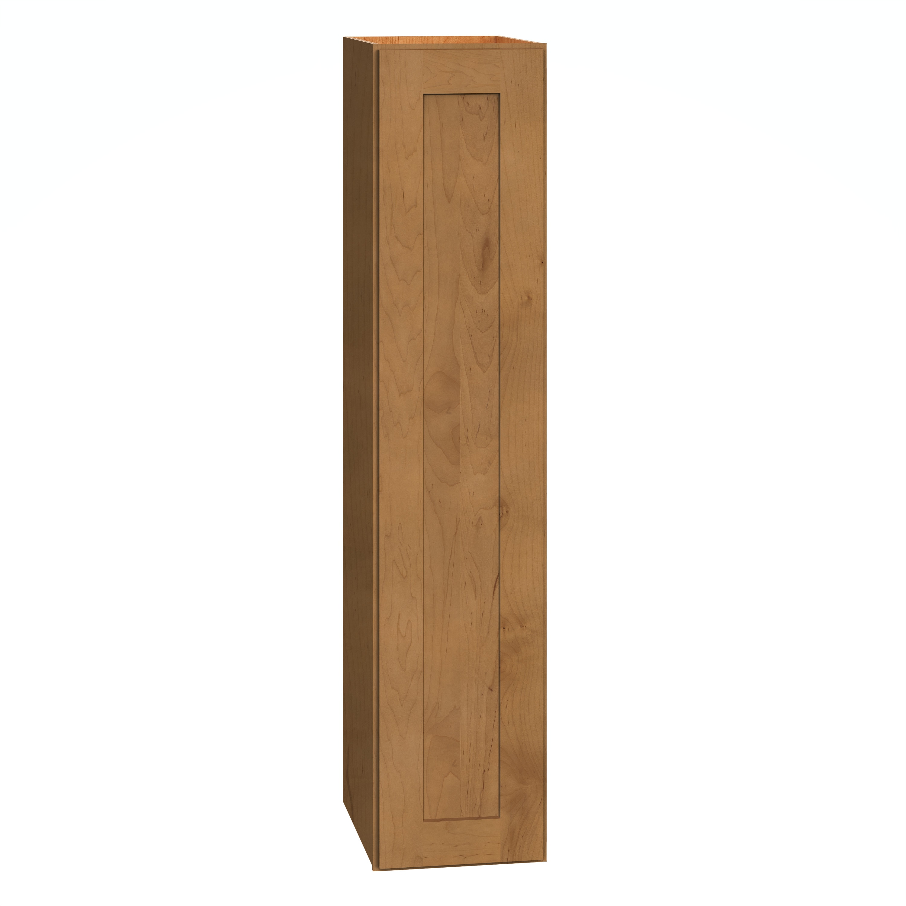 Diamond Express 62L-W942R Jamestown 9-in W x 42-in H x 12-in D Sahara Brown Wall Fully assembled Plywood Cabinet (Recessed Panel Shaker)