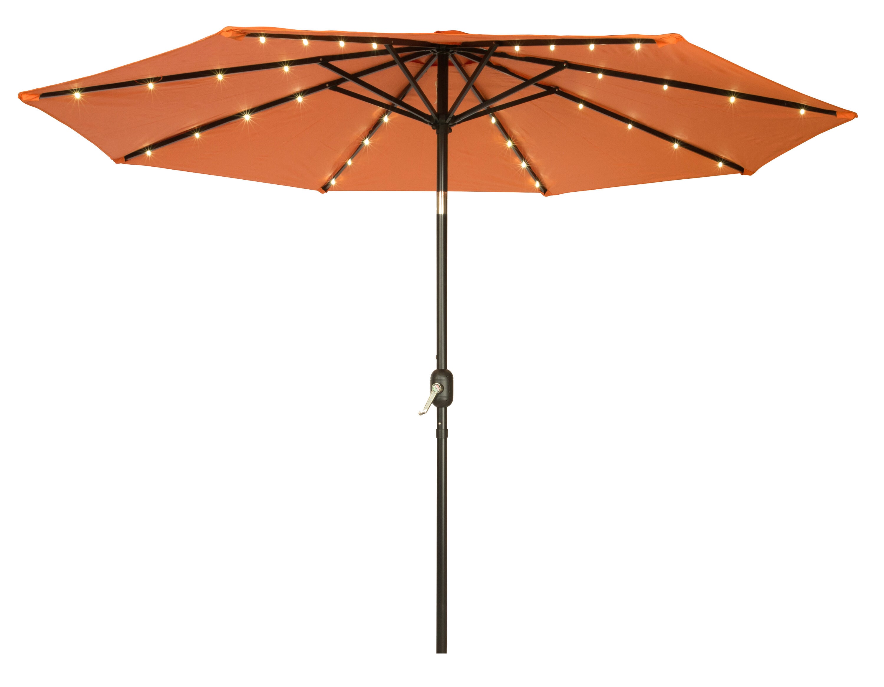 Trademark Innovations PATUMB-LED-OR Umbrellas-2 - View #3