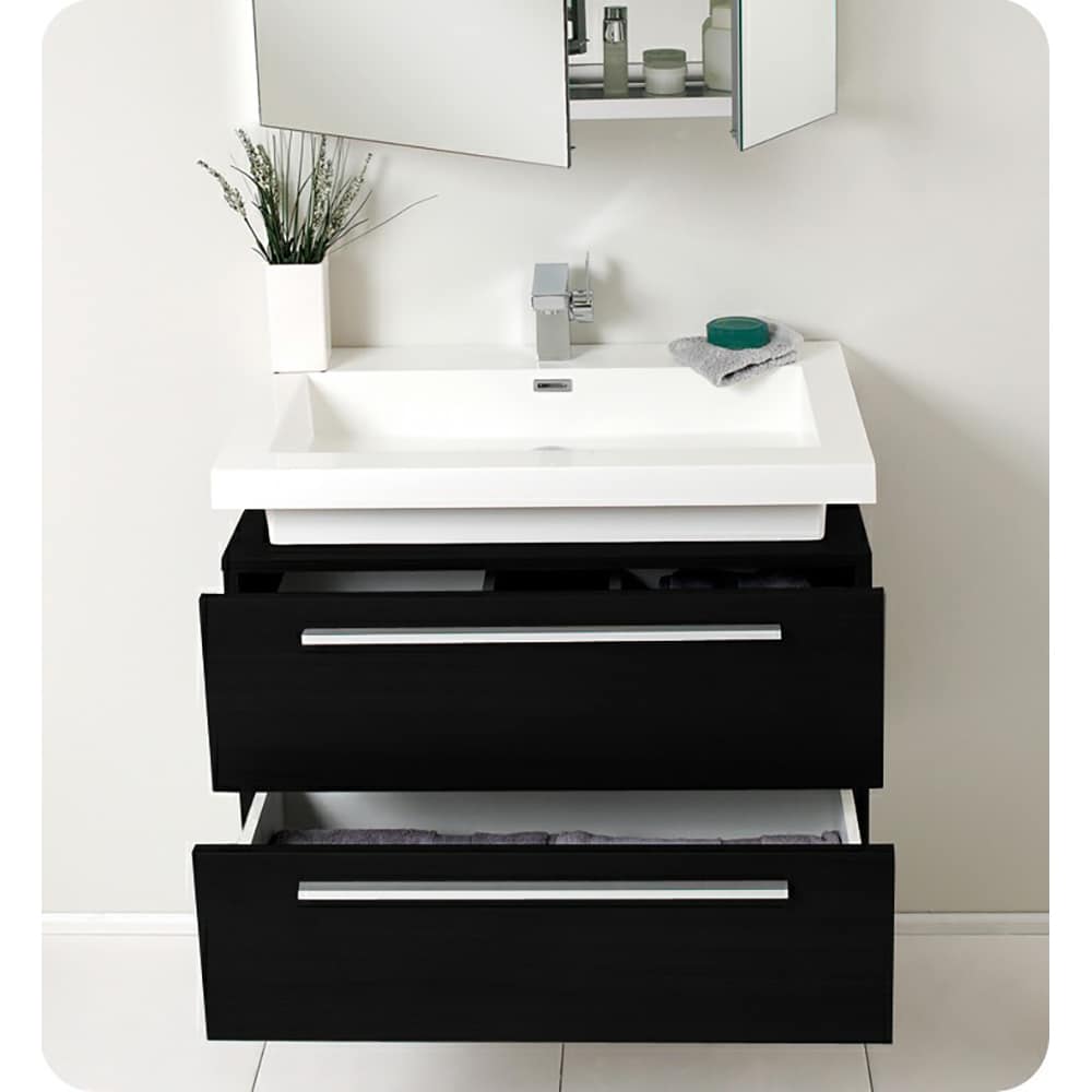Fresca FCB8080BW-I Bath-Vanity-Combo - View #5