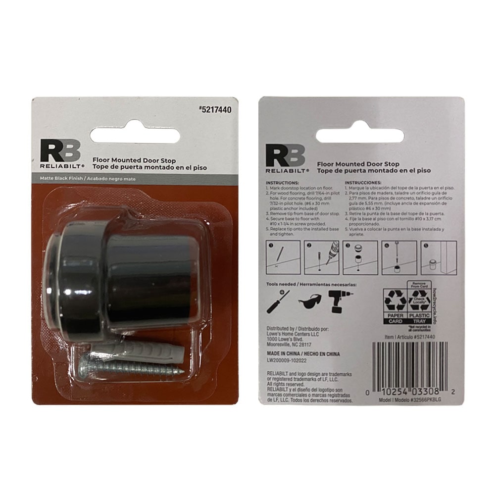 RELIABILT 32566PKBLG Door-Bumpers-Stops2 - View #7