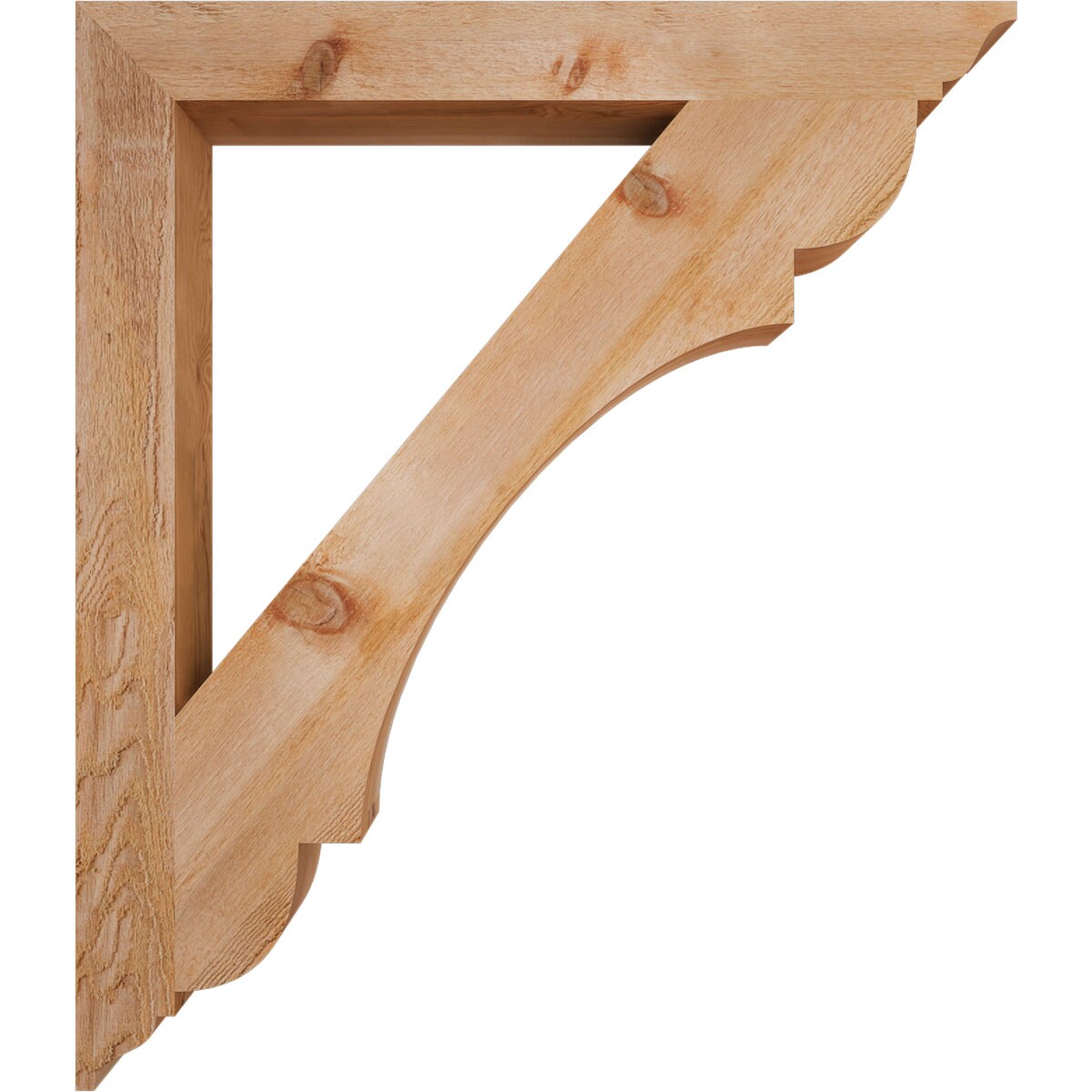 Ekena Millwork BKT04X38X44OLY01RWR corbels - View #3