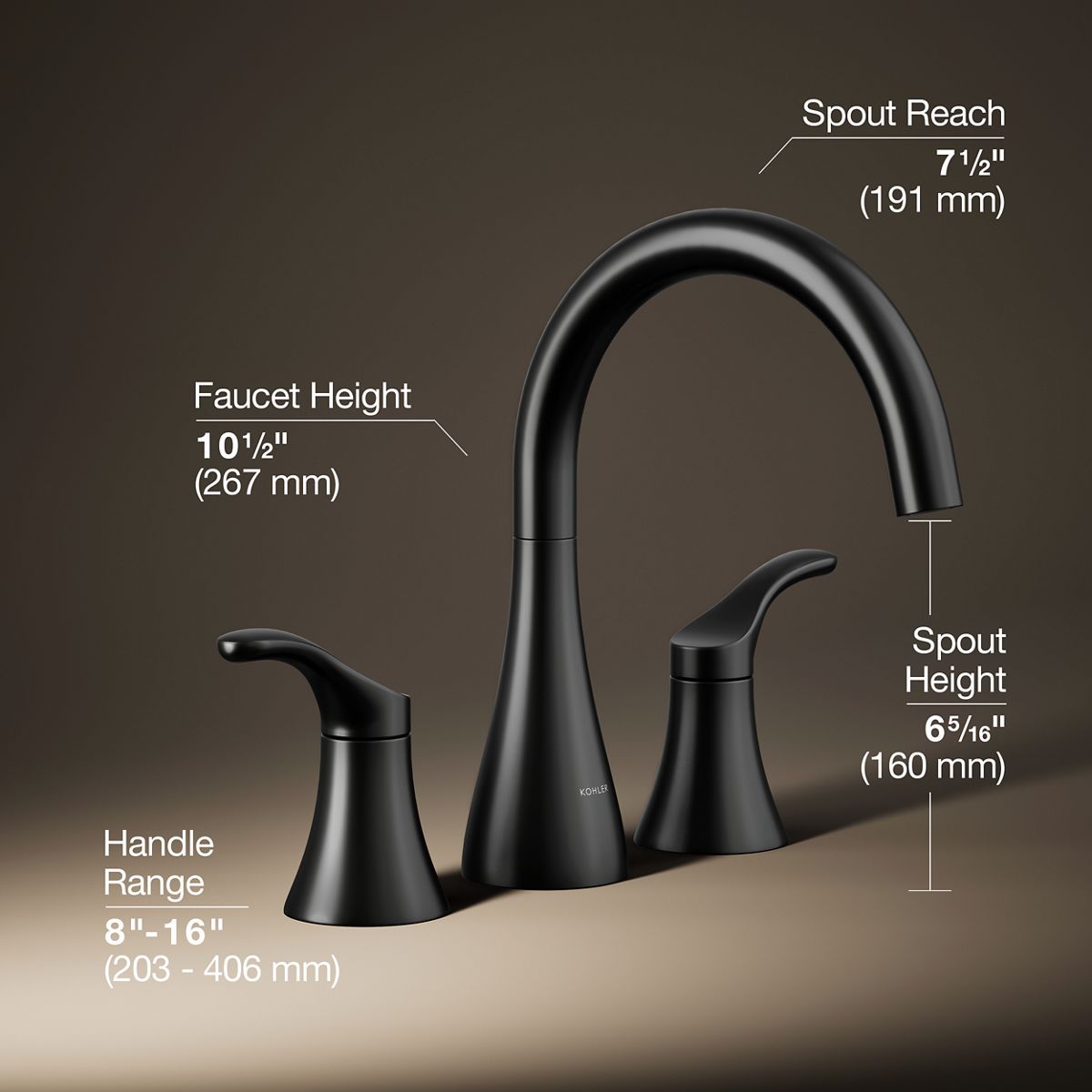 KOHLER T26426-4-BL Roman-Tub-Faucets - View #3
