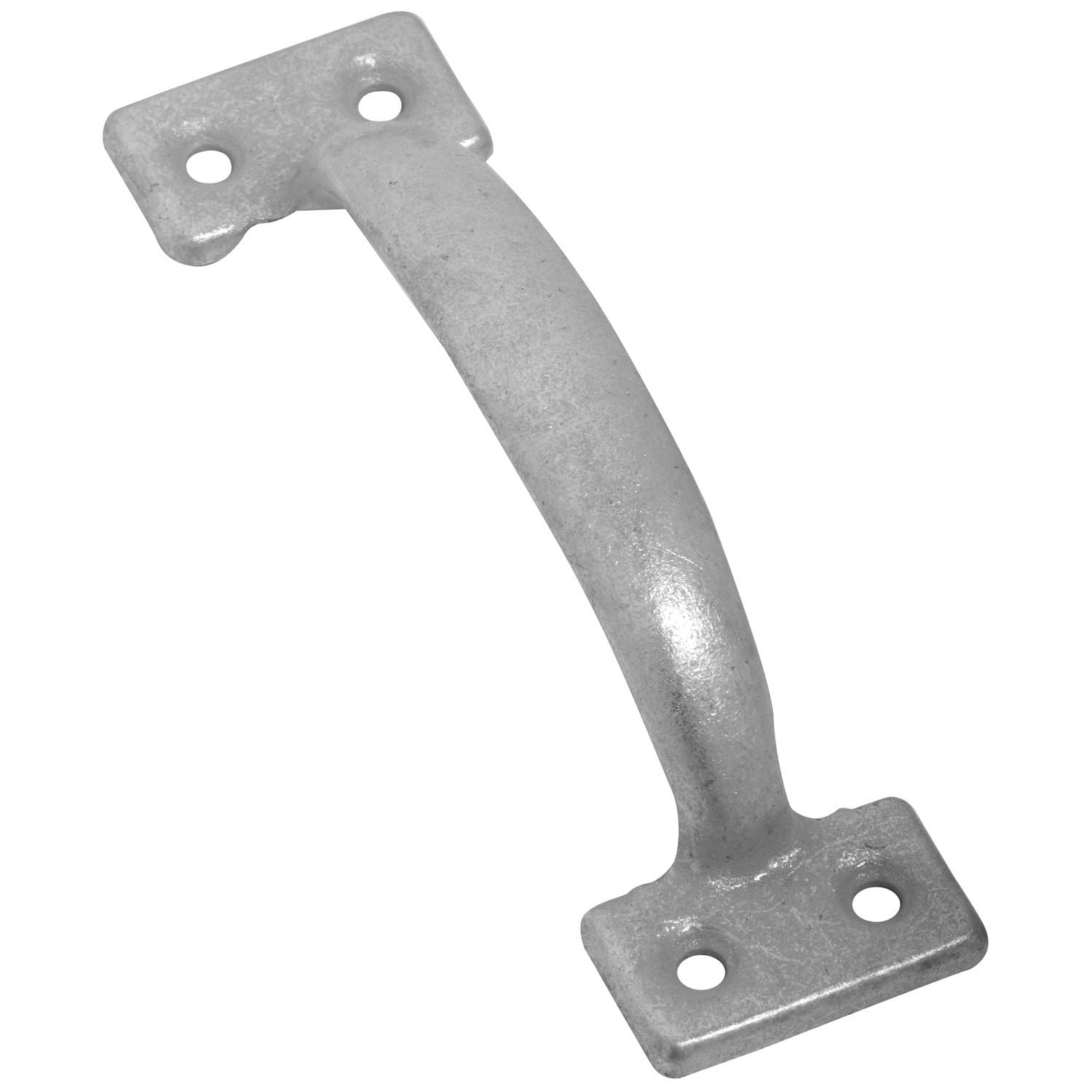 National Hardware  6 1/2 in. L Galvanized Metallic Steel Door Pull