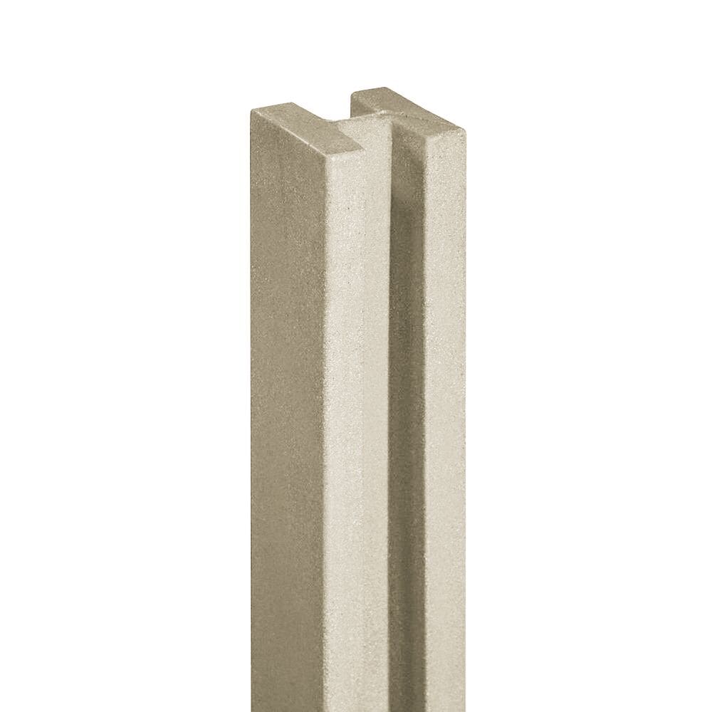 CATALYST 5-in x 5-in W x 12-ft H Beige Granite Composite Fence Post #643524