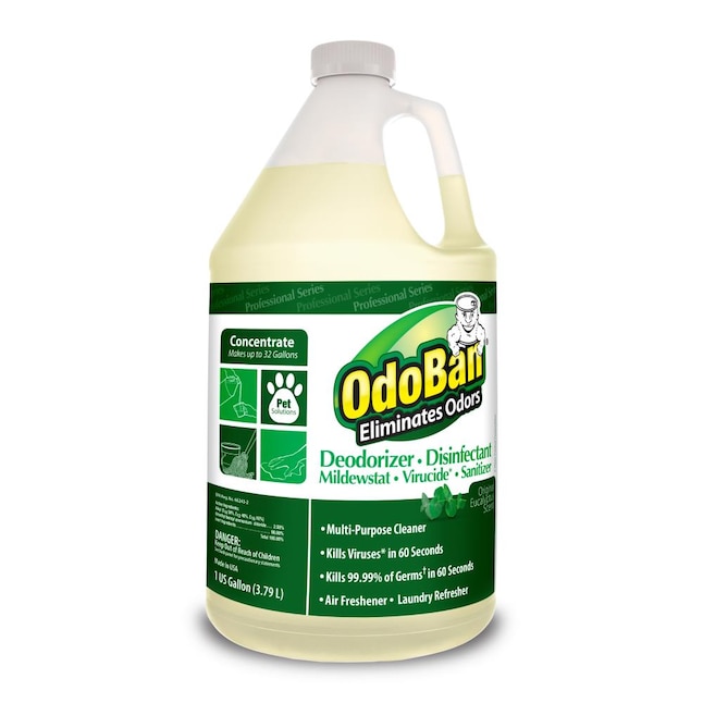 Odoban 128 Fl Oz Eucalyptus Disinfectant Liquid All Purpose Cleaner In The Cleaners Department At Lowes Com