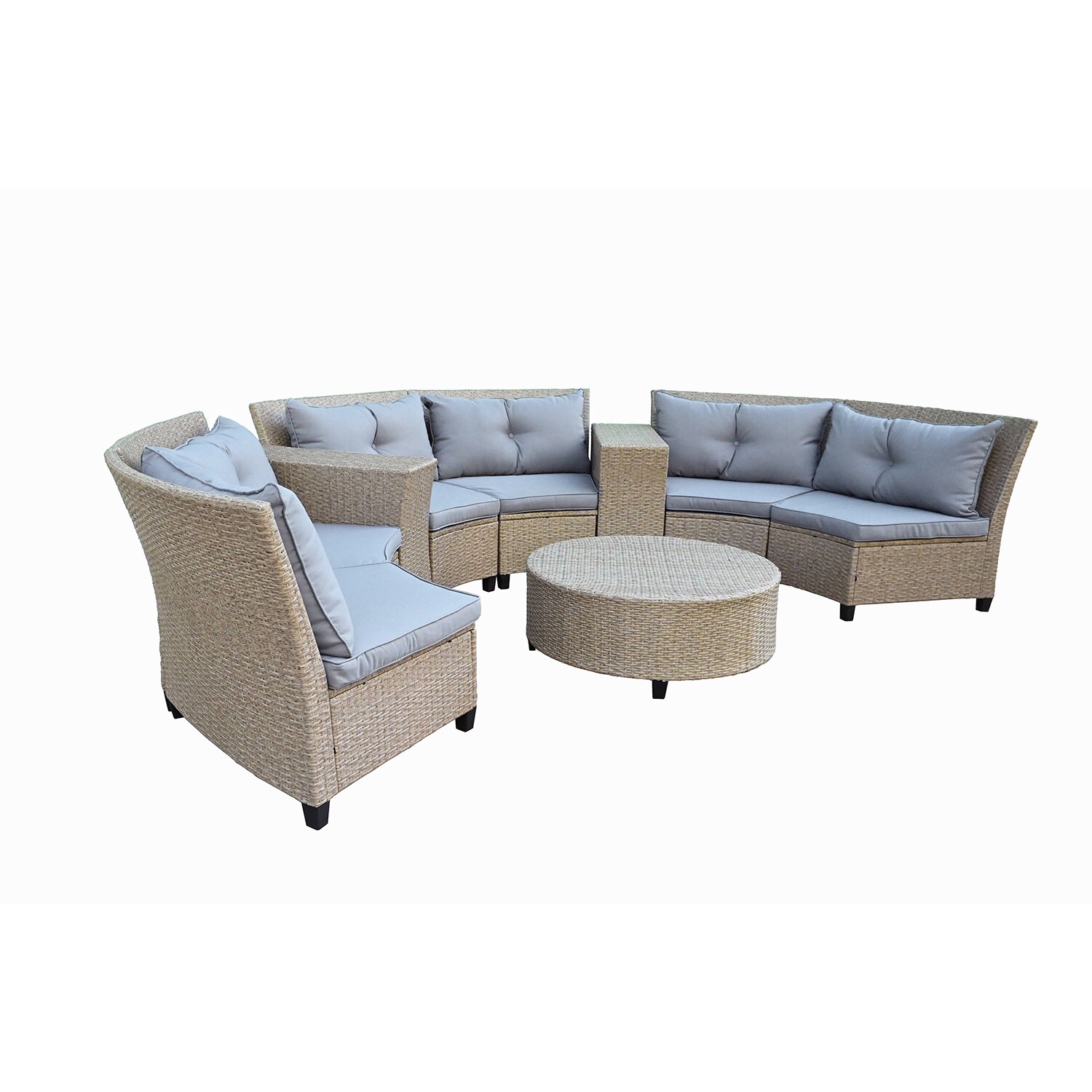 SINOFURN SYA020117GY Patio-Conversation-Sets - View #9