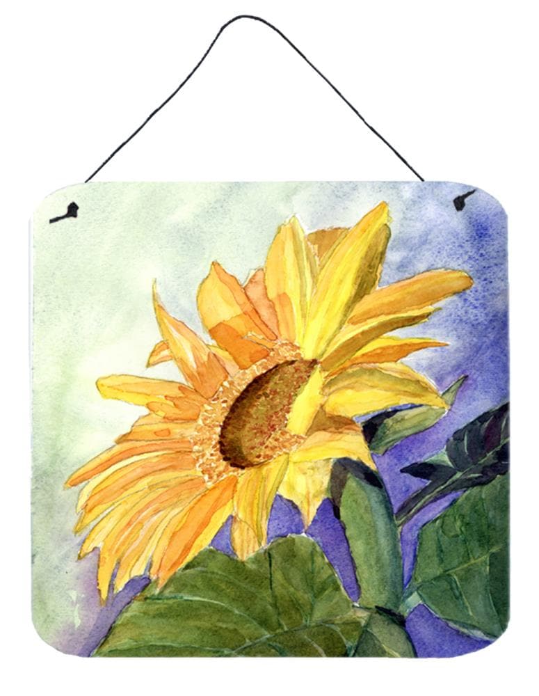 Caroline's Treasures RDR2001DS66 6-Inches H x 6-Inches W Floral Metal Print