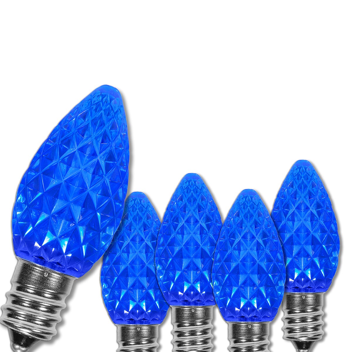 blue led c7 replacement light bulb