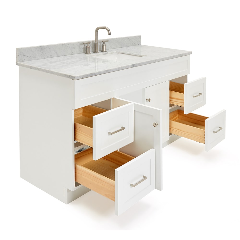 ARIEL F061SCW2RVOWHT Bath-Vanity-Combo - View #5