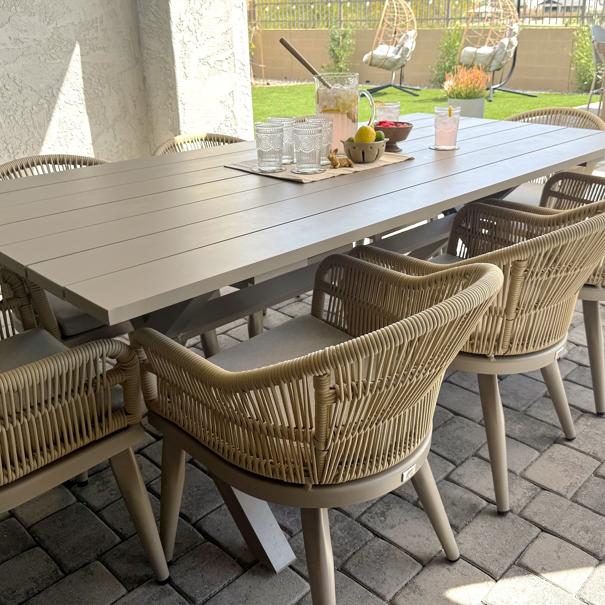 PURPLE LEAF LS03-VT09-205-CP Patio-Dining-Sets - View #2