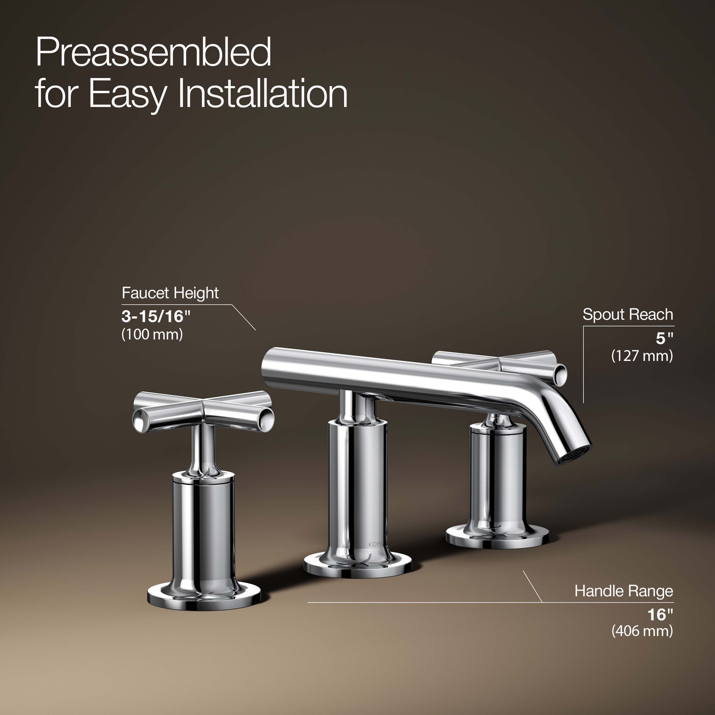 KOHLER 14410-3-CP Lavatory-Faucets - View #4