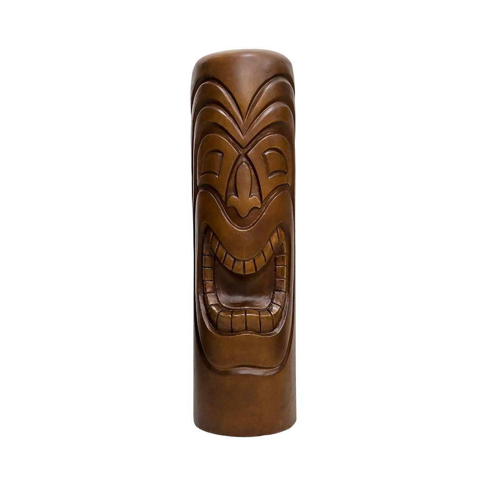 Watnature FD10311 35.8-Inches H x 10-Inches W Brown Tiki Garden Statue