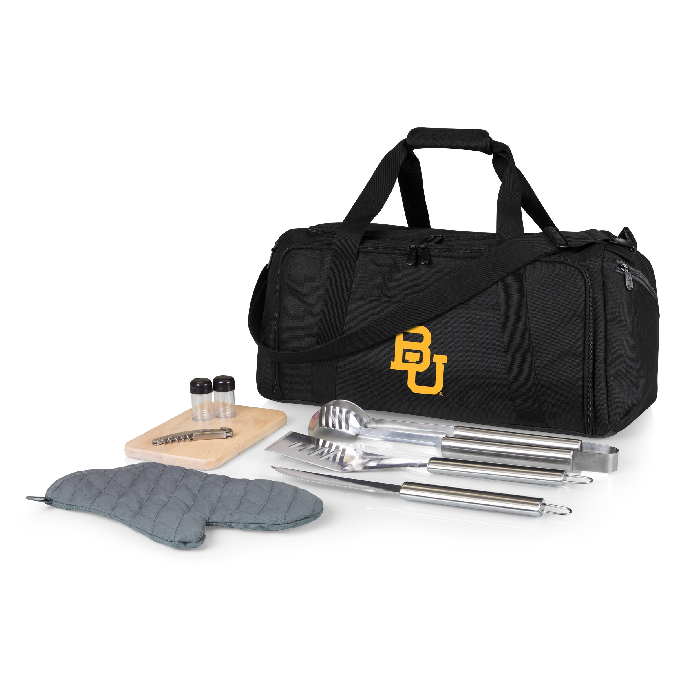 Picnic Time Compact Cast Iron Grilling Accessory Kit – 4-Piece Set with 203 sq inches Grilling Surface and Durable Carrying Tote 775-00-175-544-0 Sansujyuku sansujyuku.com