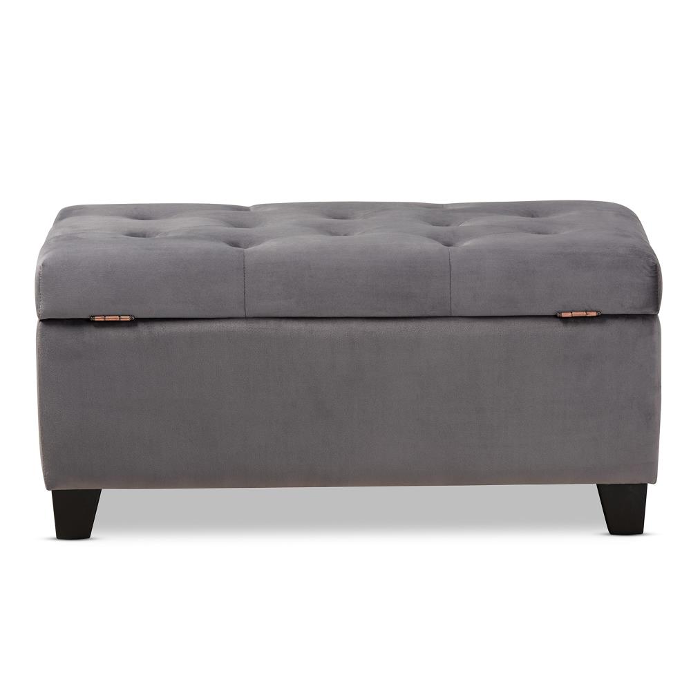Baxton Studio 162-10458-LW Indoor-Ottomans - View #4