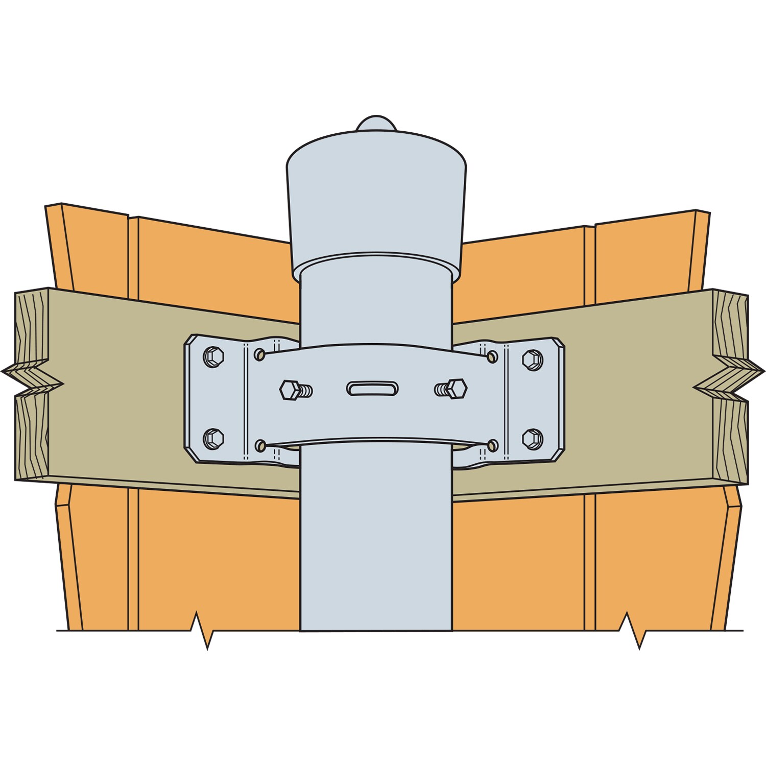 Simpson Strong-Tie PGTIC2-R Trusses-And-Rafter-Ties - View #4