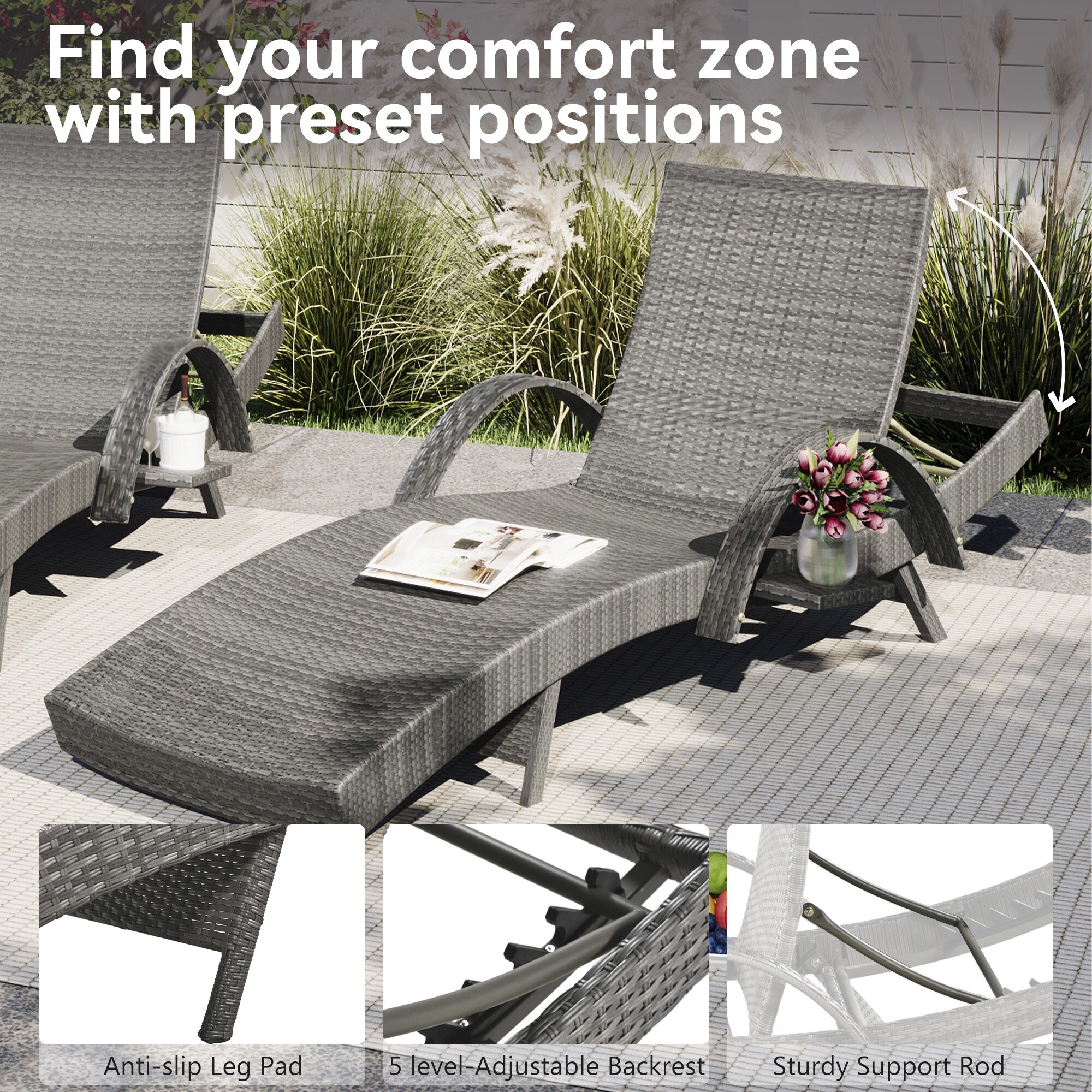 ModernLuxe L-WF321204AAE Patio-Chairs - View #5