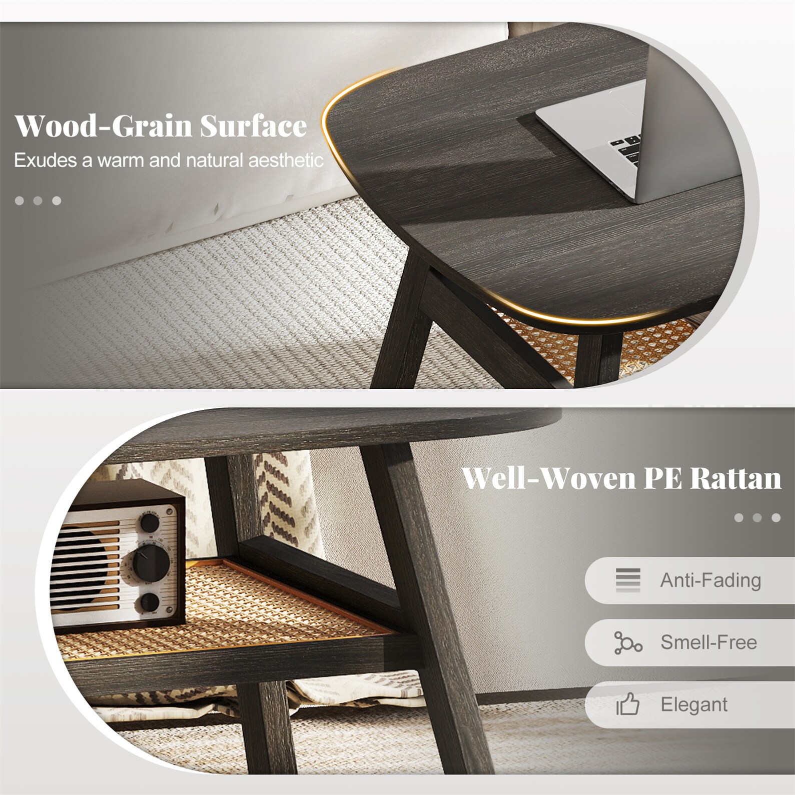 LIVIZA INS-66205GR Coffee-Tables - View #3