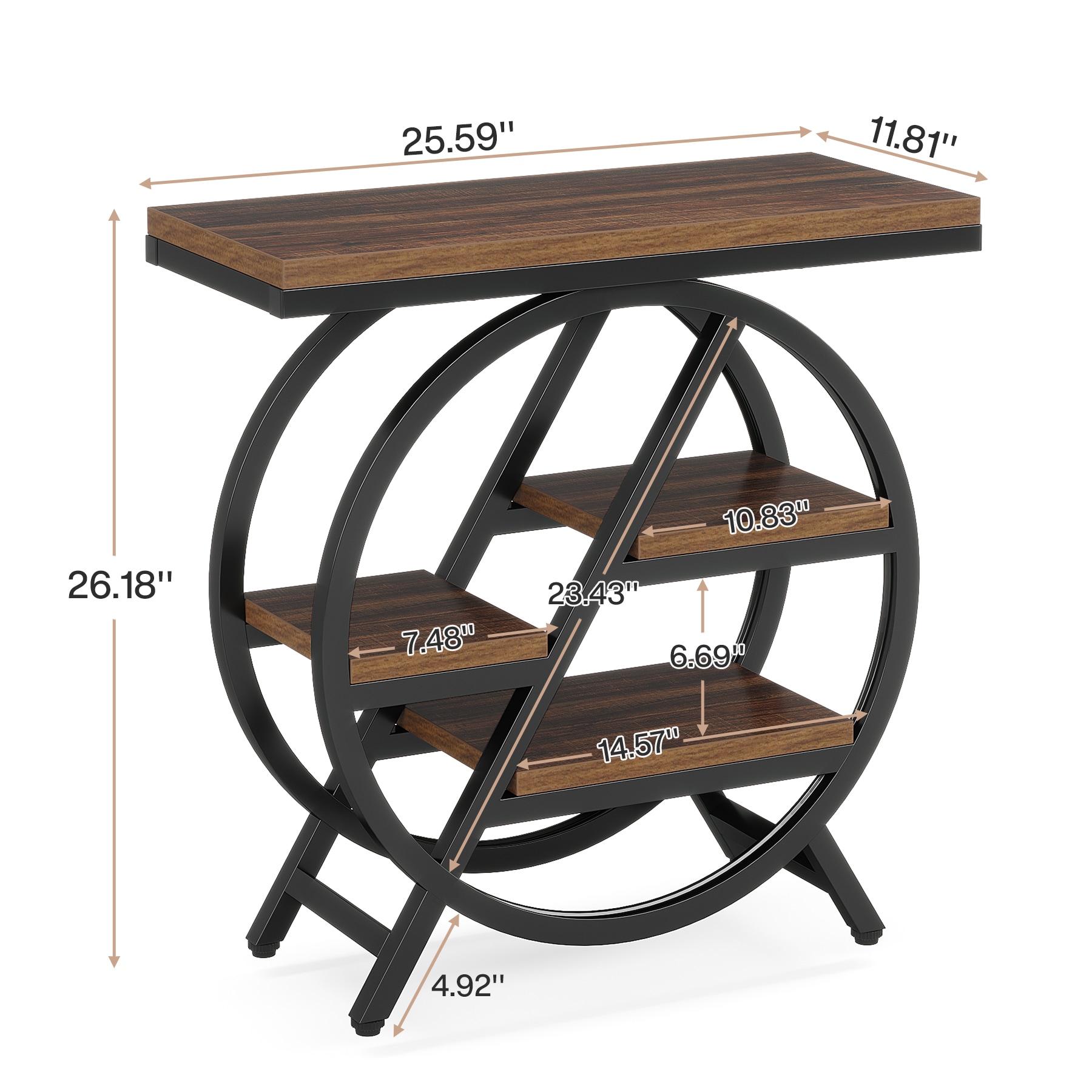 Tribesigns LWFD-JW0718 End-Tables - View #5