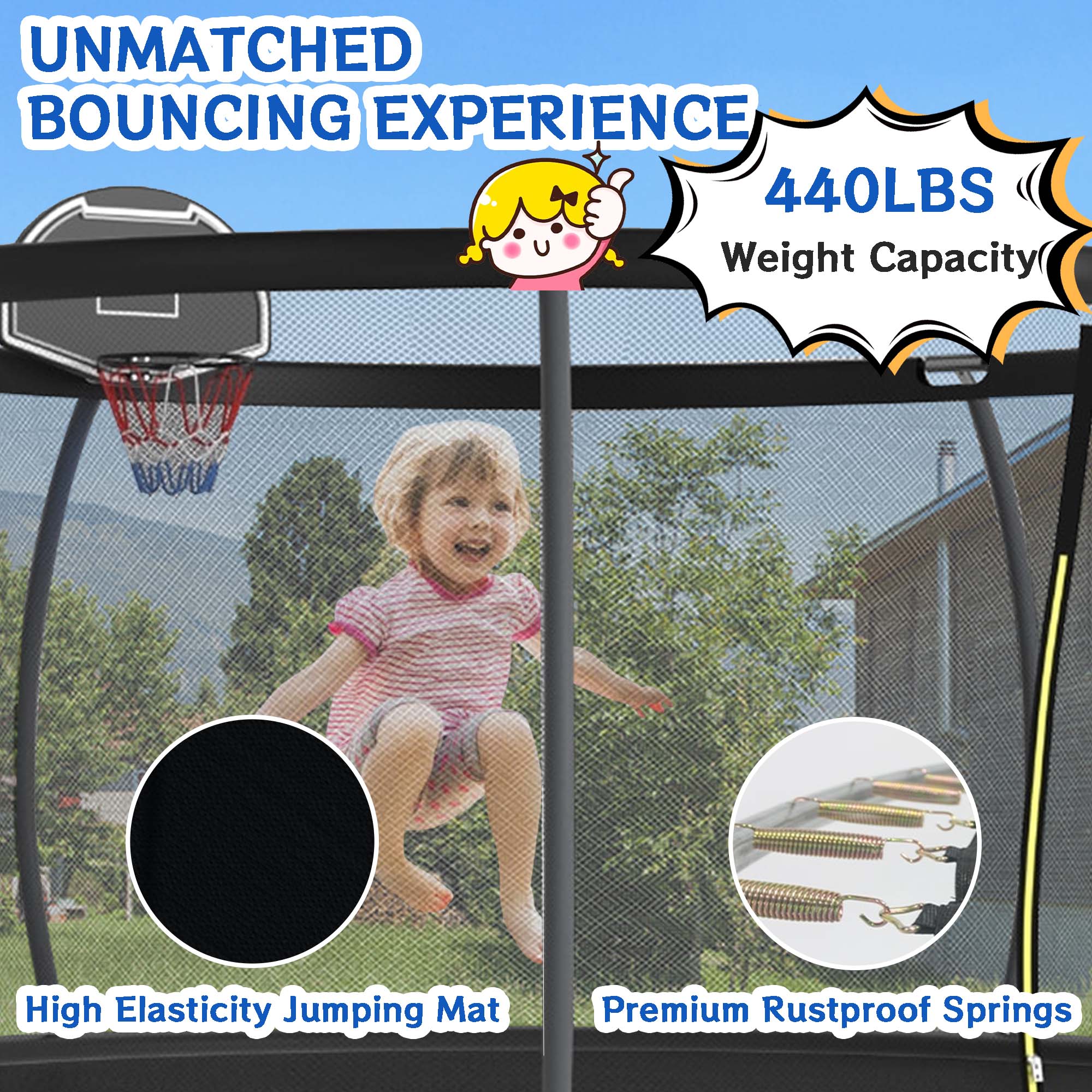 Fun Orange FUN25BC15 trampolines - View #5