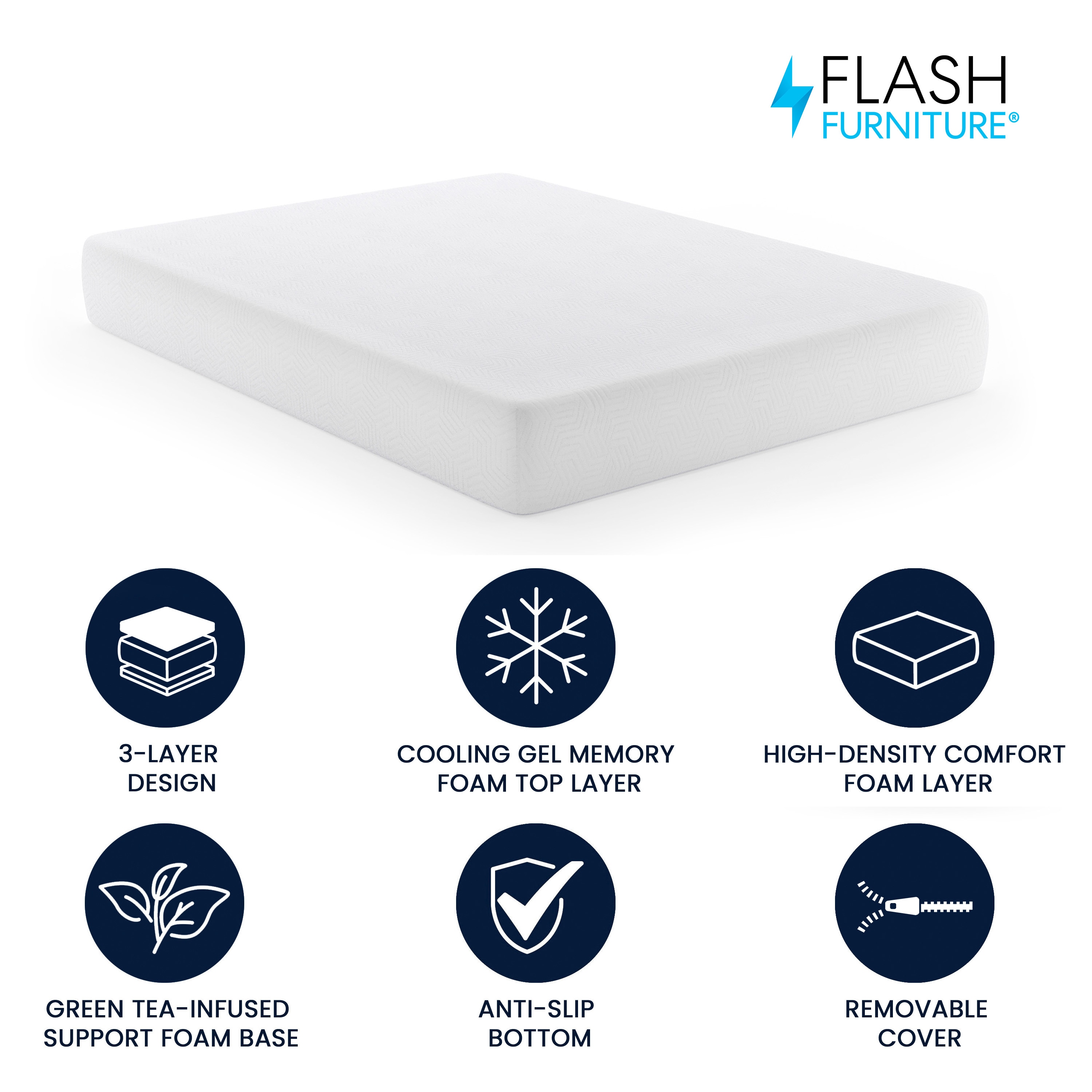 Flash Furniture 196861131622 Mattresses-Boxsprings - View #3