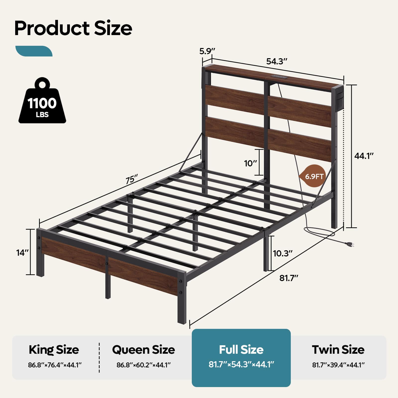 Bestier LOW-B700937SUS-ANCA beds - View #3