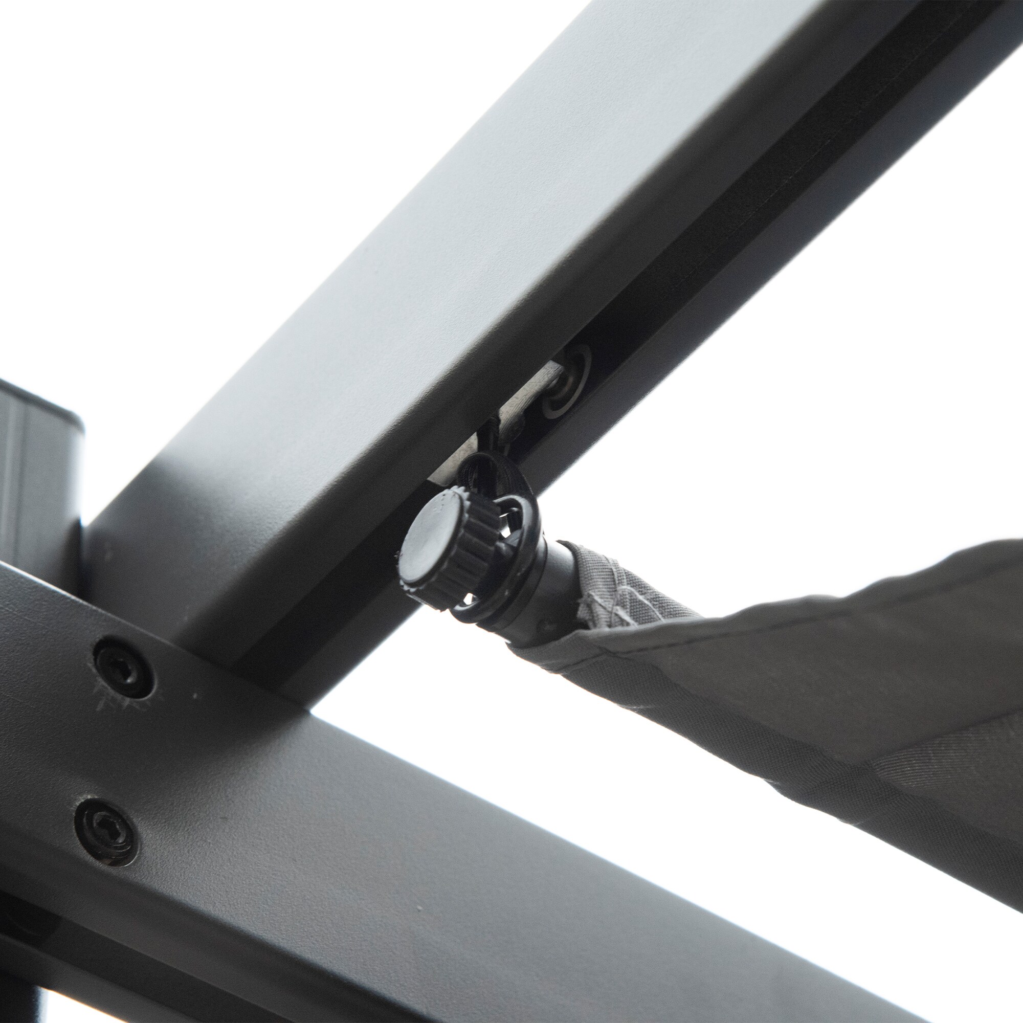 Outsunny 84C-054GY Wood-Resin-Gazebos - View #7