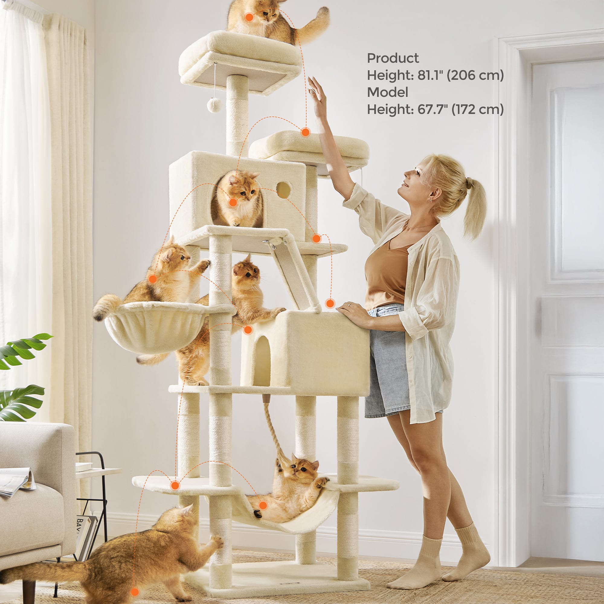 SONGMICS HOME PCT190M01 Cat-Trees - View #2