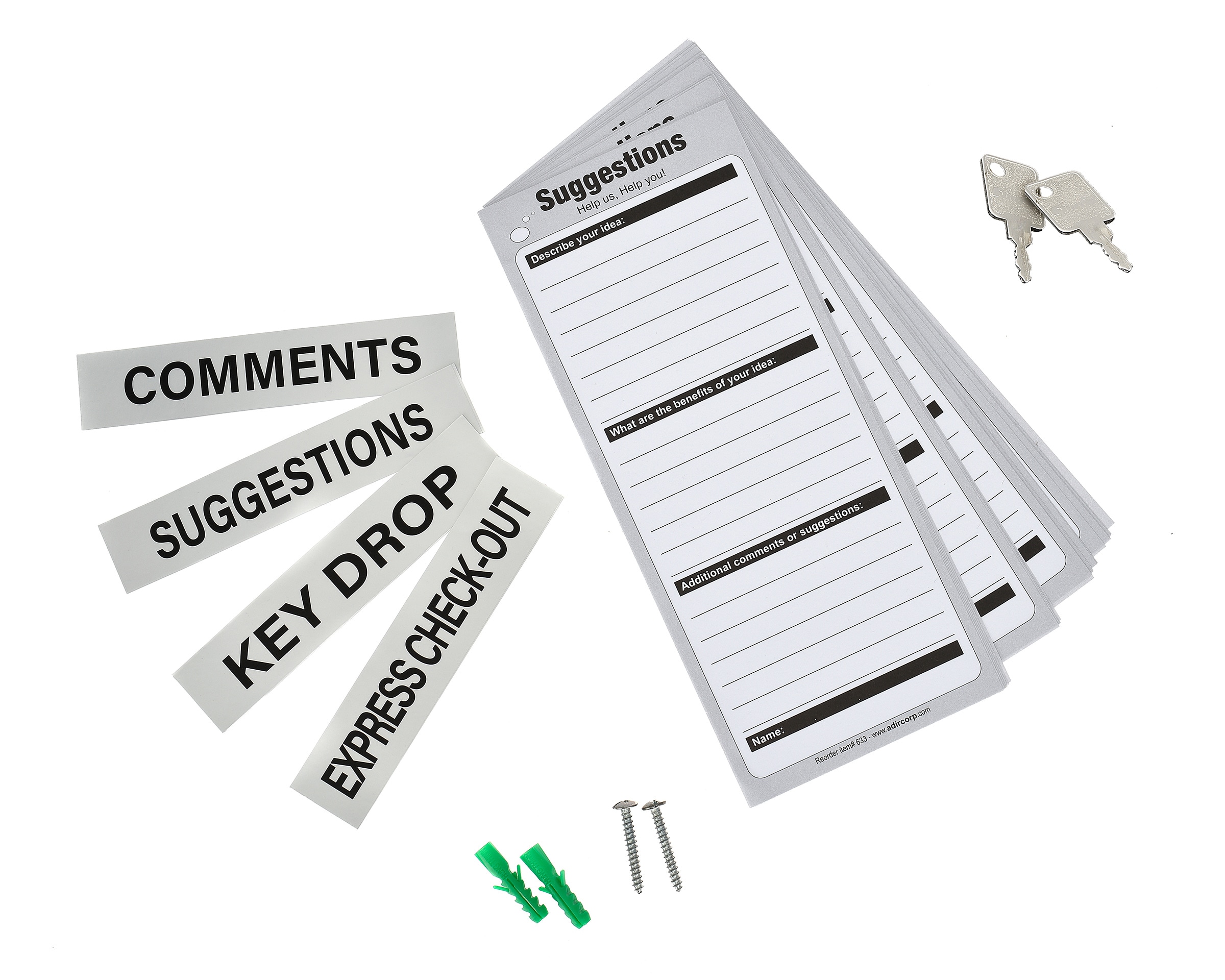 AdirOffice ADI632-02-BLK Office-Accessories - View #4