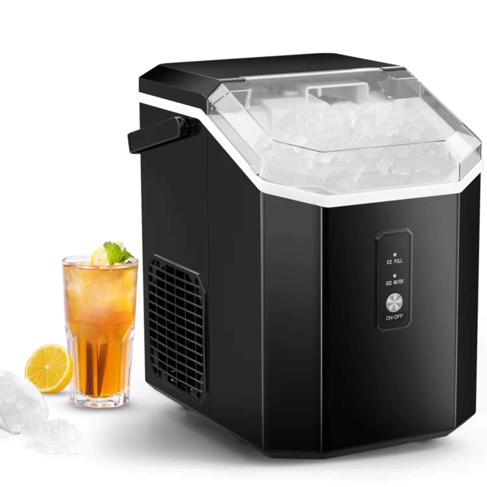 COWSAR LSIM-Z5815NAB 33-lb Ice Per day Nugget/Pebble Ice Maker ( Black )