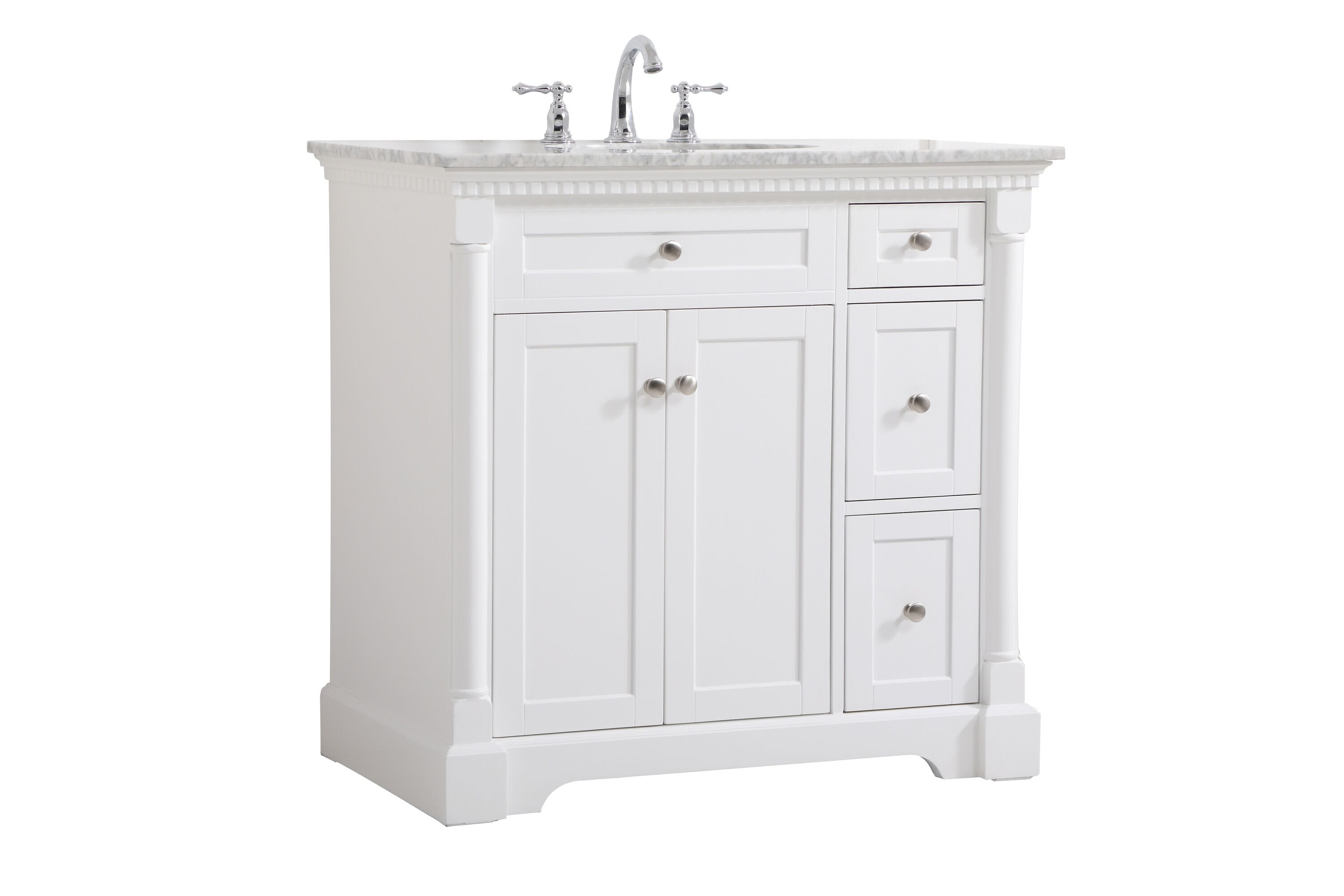 Elegant Decor HF159108WH Bath-Vanity-Combo - View #7
