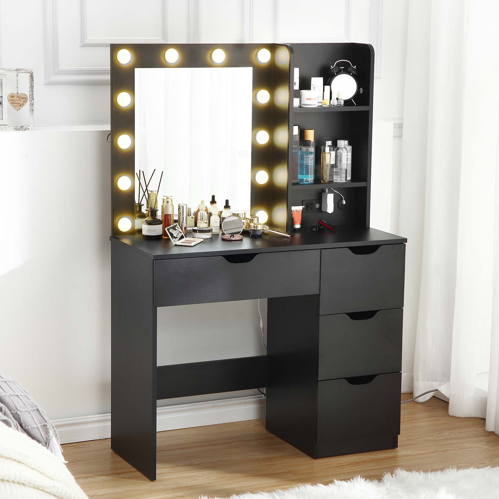 Qeetex JXNAG-PHO-0Y7TC5V8 Bedroom-Vanities - View #5
