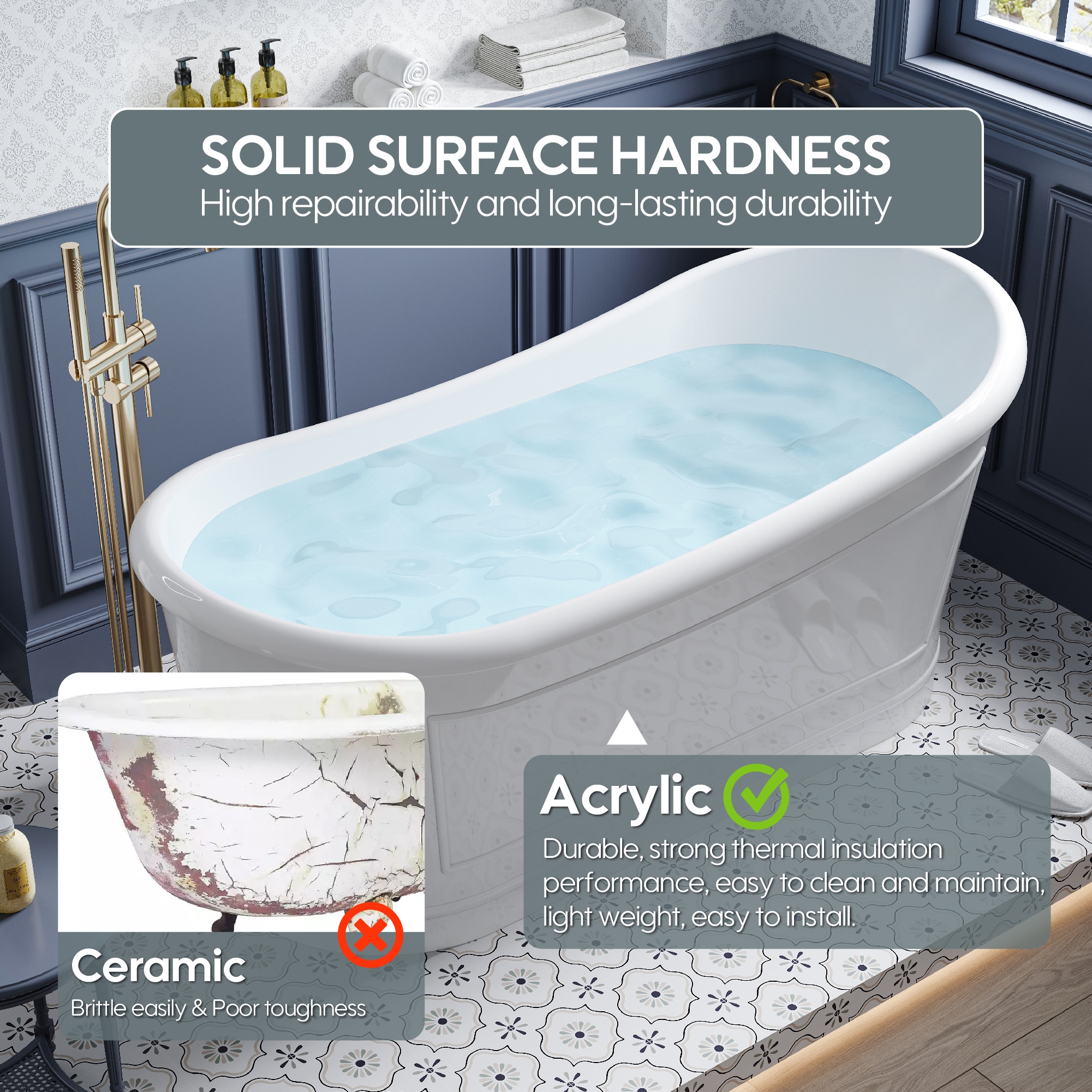 Forclover HBV-Y652 bathtubs - View #5