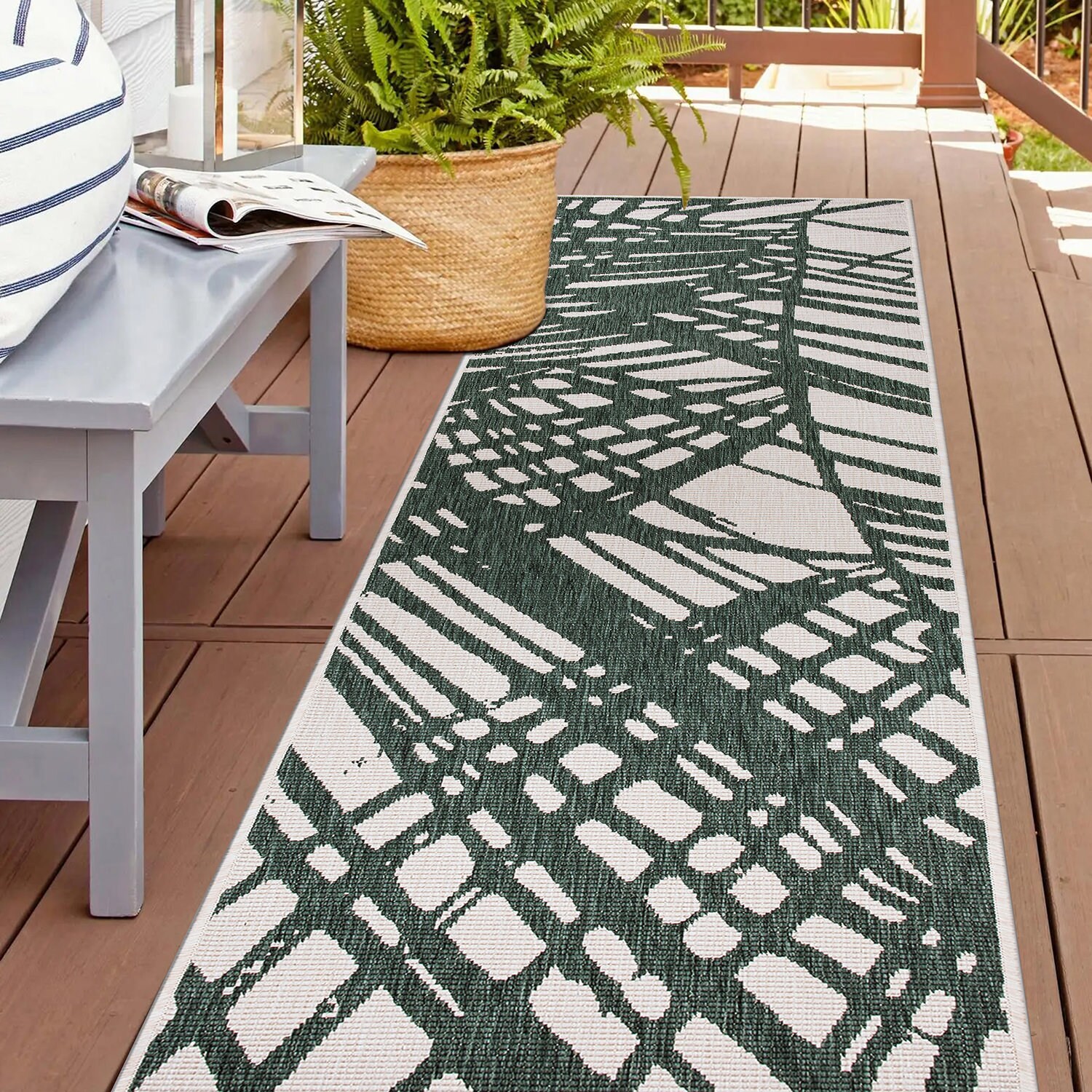 World Rug Gallery 4027GREEN2X7 rugs - View #8