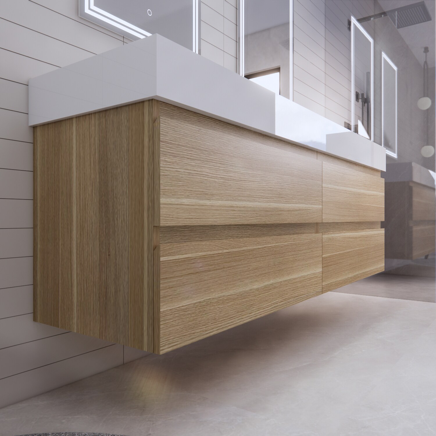 BV Better Vanity BTB-72D-CO Bath-Vanity-Combo - View #7