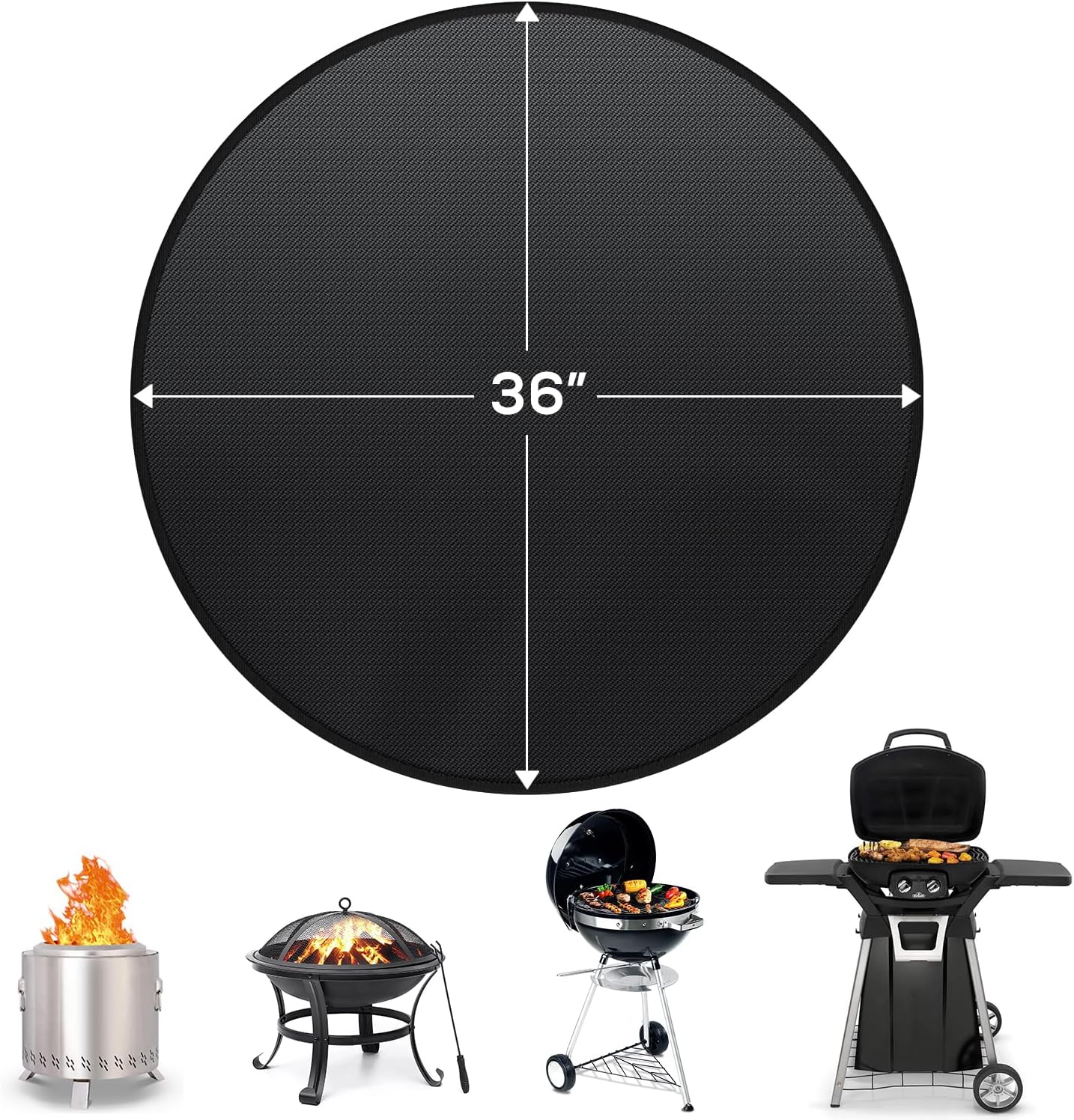 Protebox B0CMGBLSLK Grill-Mats - View #7