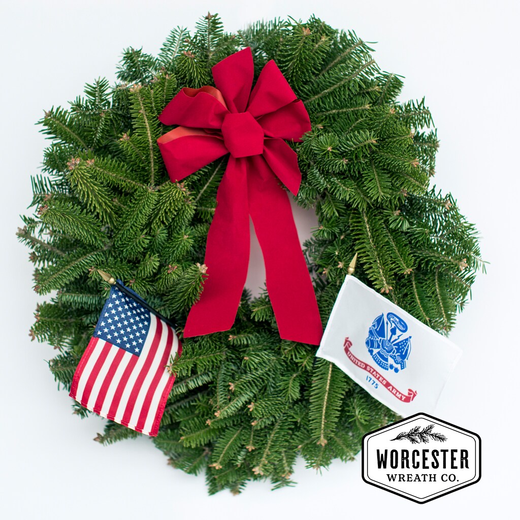 Wreaths Across America ARMY-MTPP Fresh-Wreaths - View #2