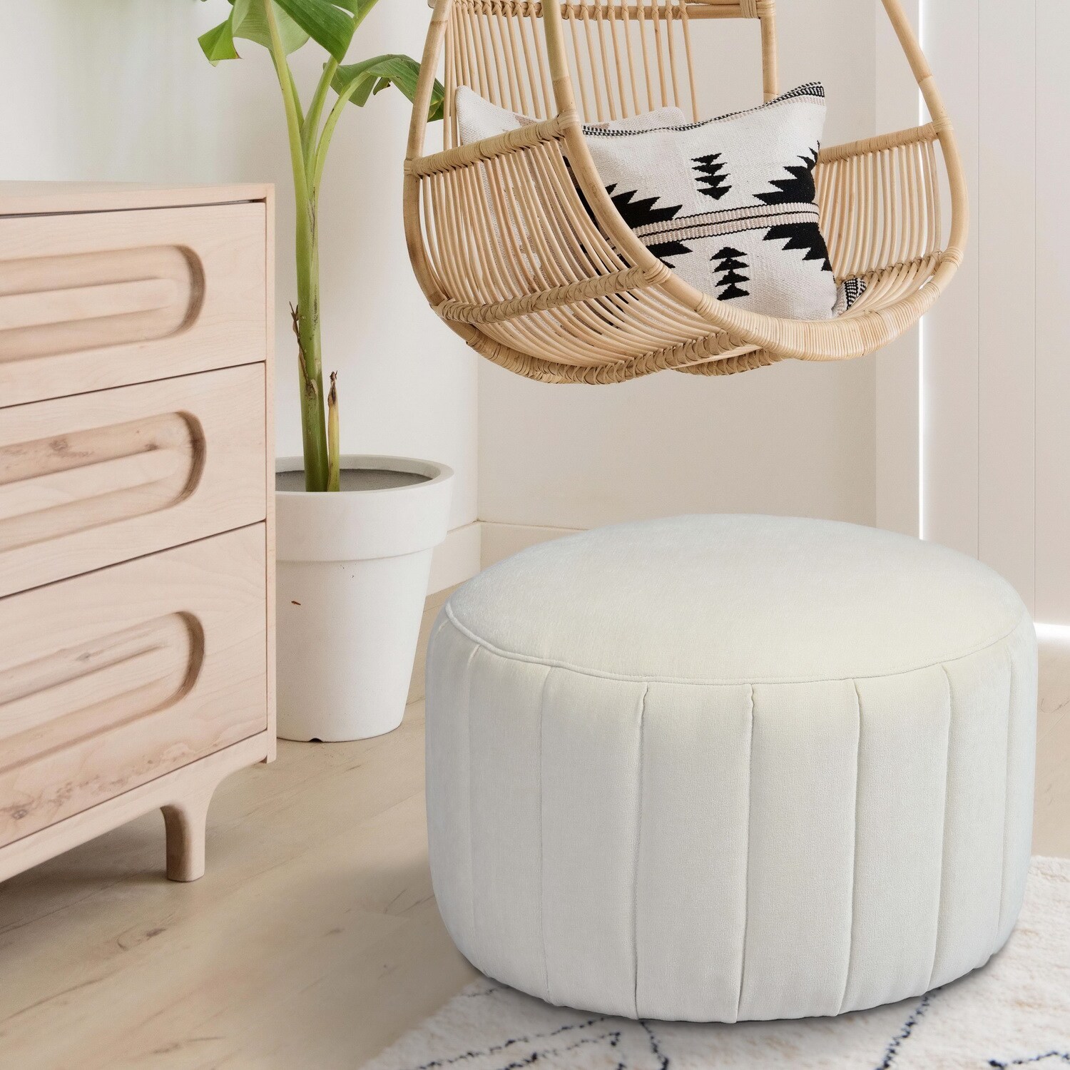 CASAINC AKBAR LARGE BEIGE Indoor-Ottomans - View #8