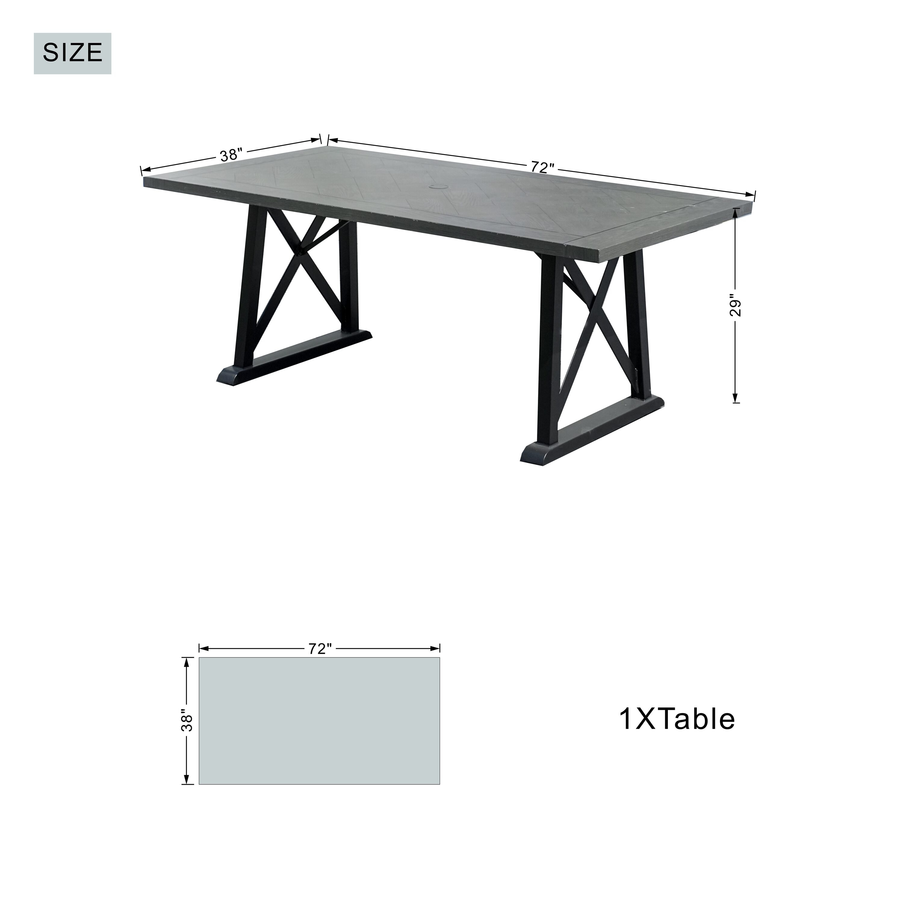 Moda Furnishings MAD-2466-2508BR Patio-Dining-Sets - View #5