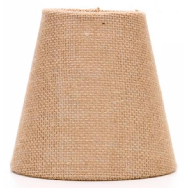 Burlap Chandelier Light Shade, Clip On Lamp Shades Lowe S