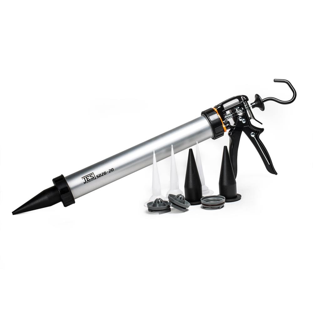 JES SD26-20 20 Fluid ounce(s) Cordless Anti-Drip Rod Caulk Gun (Bare Tool)
