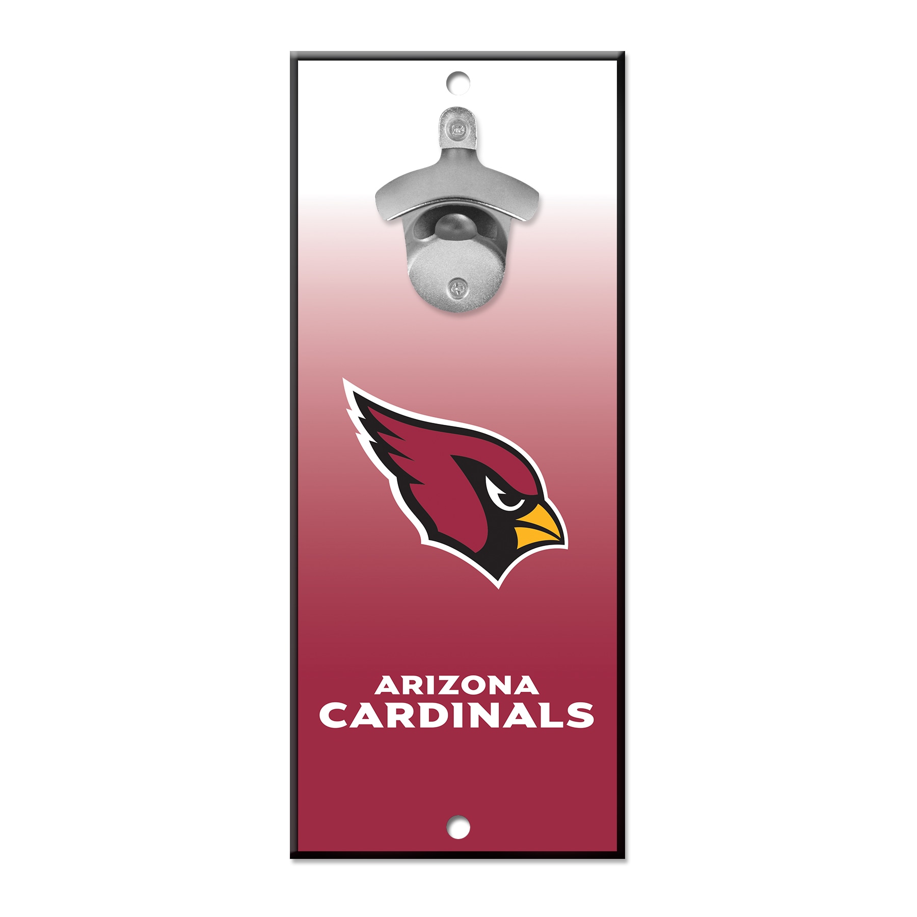WinCraft Sports Arizona Cardinals NFL FAN CAVE SIGN 12-in x 5-in Wood Residential Sign