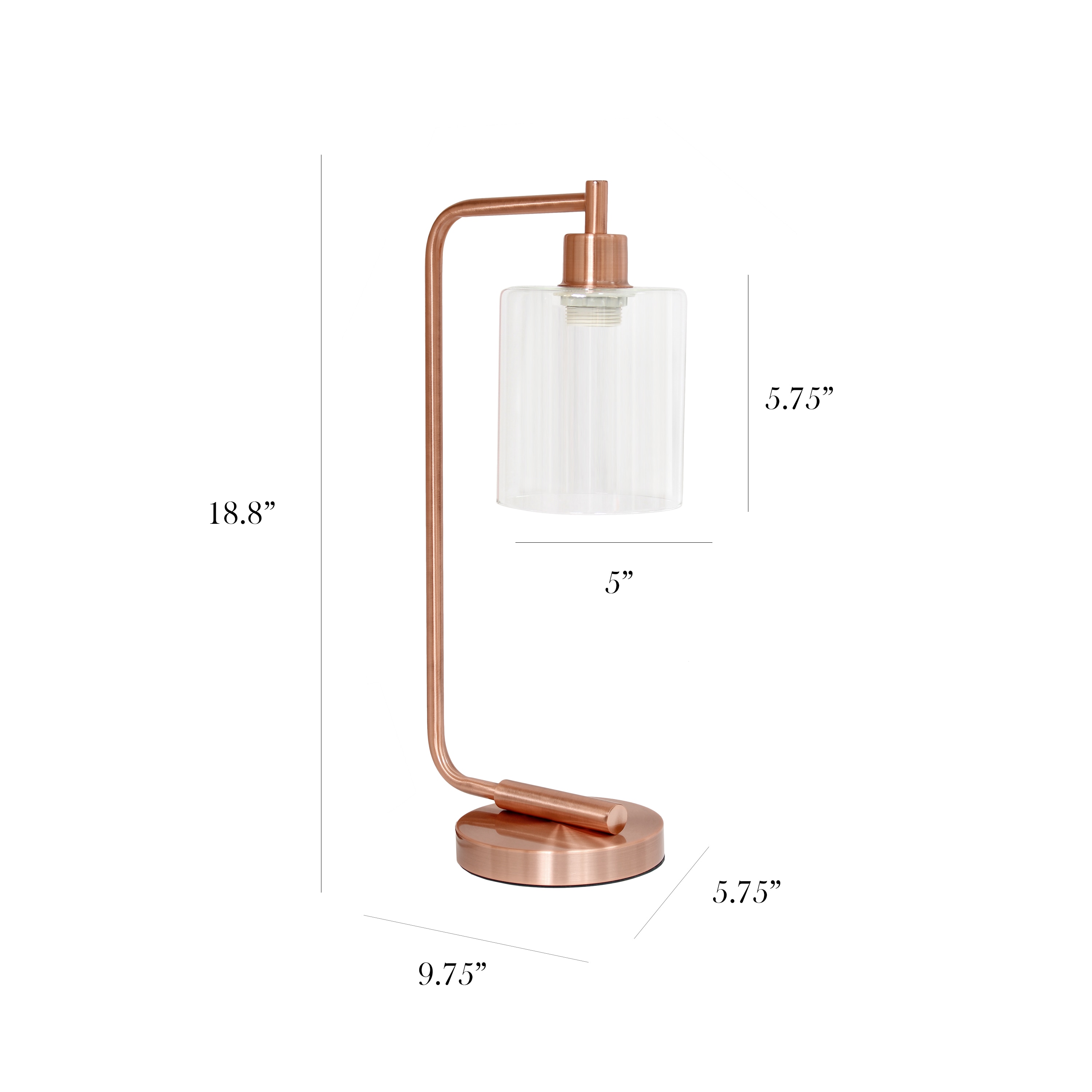 Simple Designs LD1036-RGD Desk-Table-Lamps - View #3