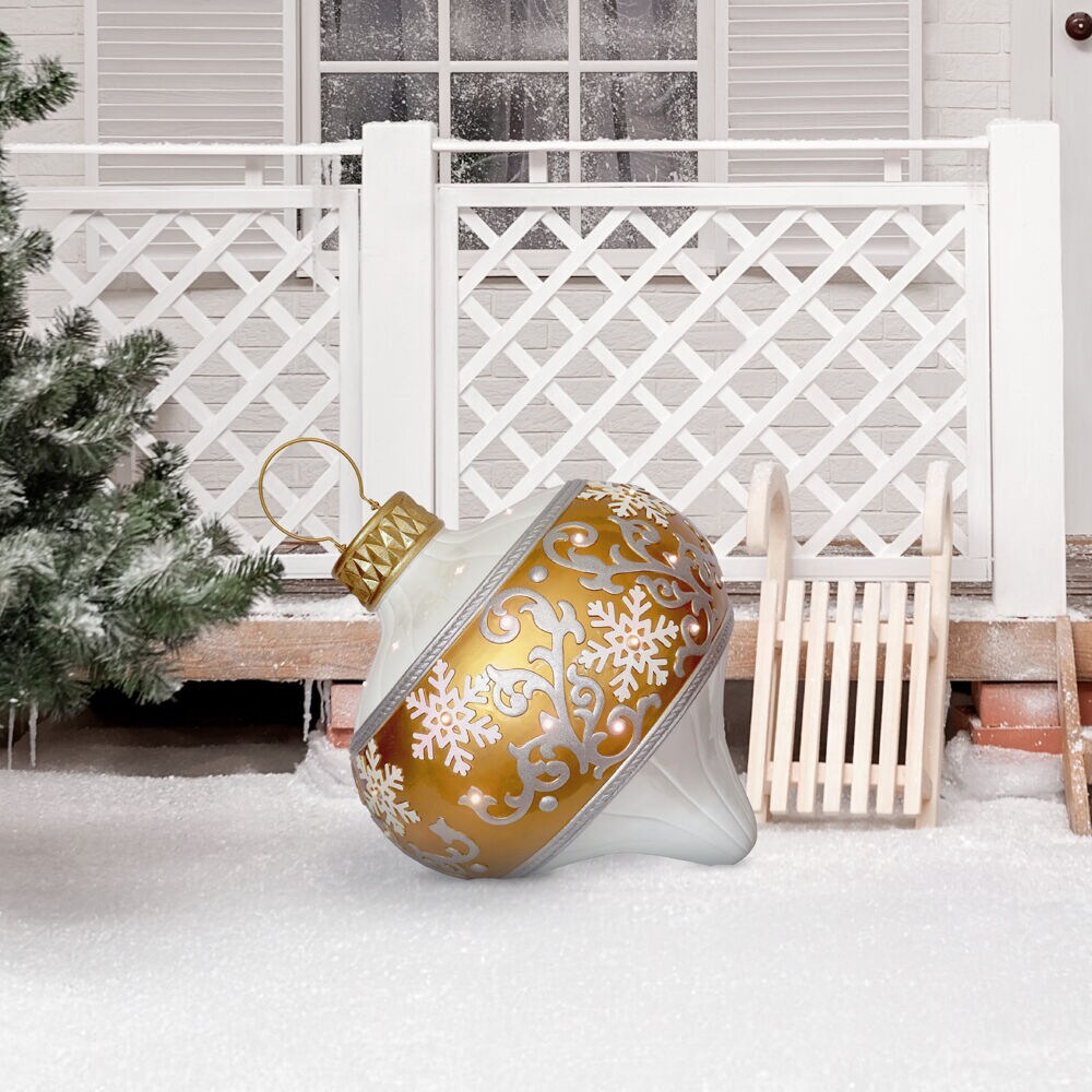 Fraser Hill Farm FFRS029-ORN1-GLD Outdoor-Christmas-Decor - View #11