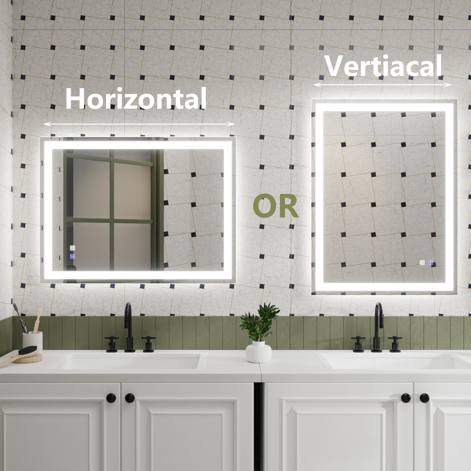 ExBrite JQBM2436FBVC Framed-Bath-Mirrors - View #13