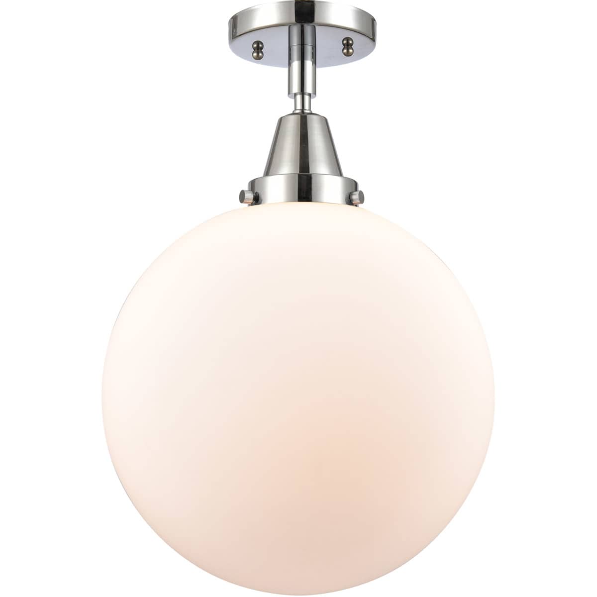 Innovations Lighting 2134815 447-1C-PC-G201-12-LED Beacon Flush Mount Polished Chrome