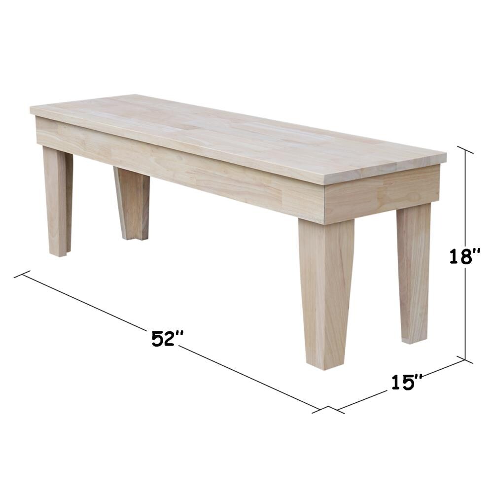 Unfinished benches deals