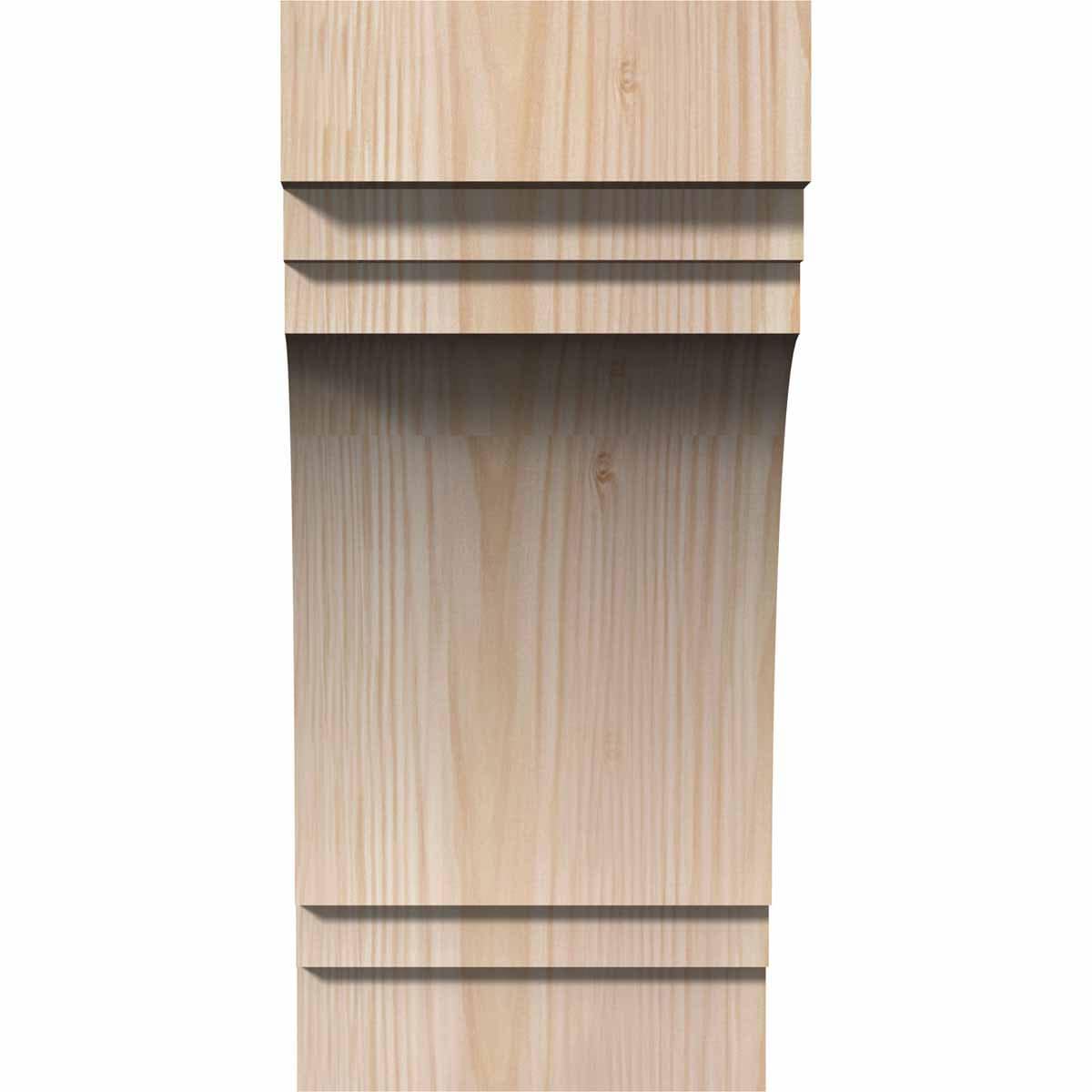 Ekena Millwork COR06X08X12PEC00SDF corbels - View #2