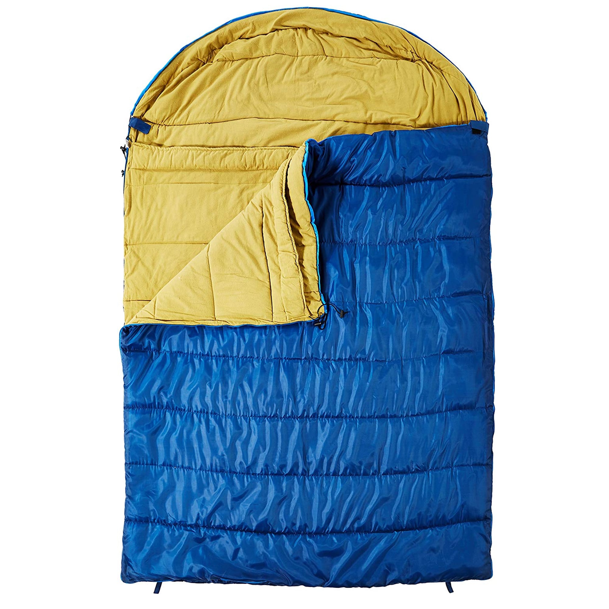 KHOMO GEAR Double Sleeping Bag- 3 Season- For 2 People Travel, Camping ...